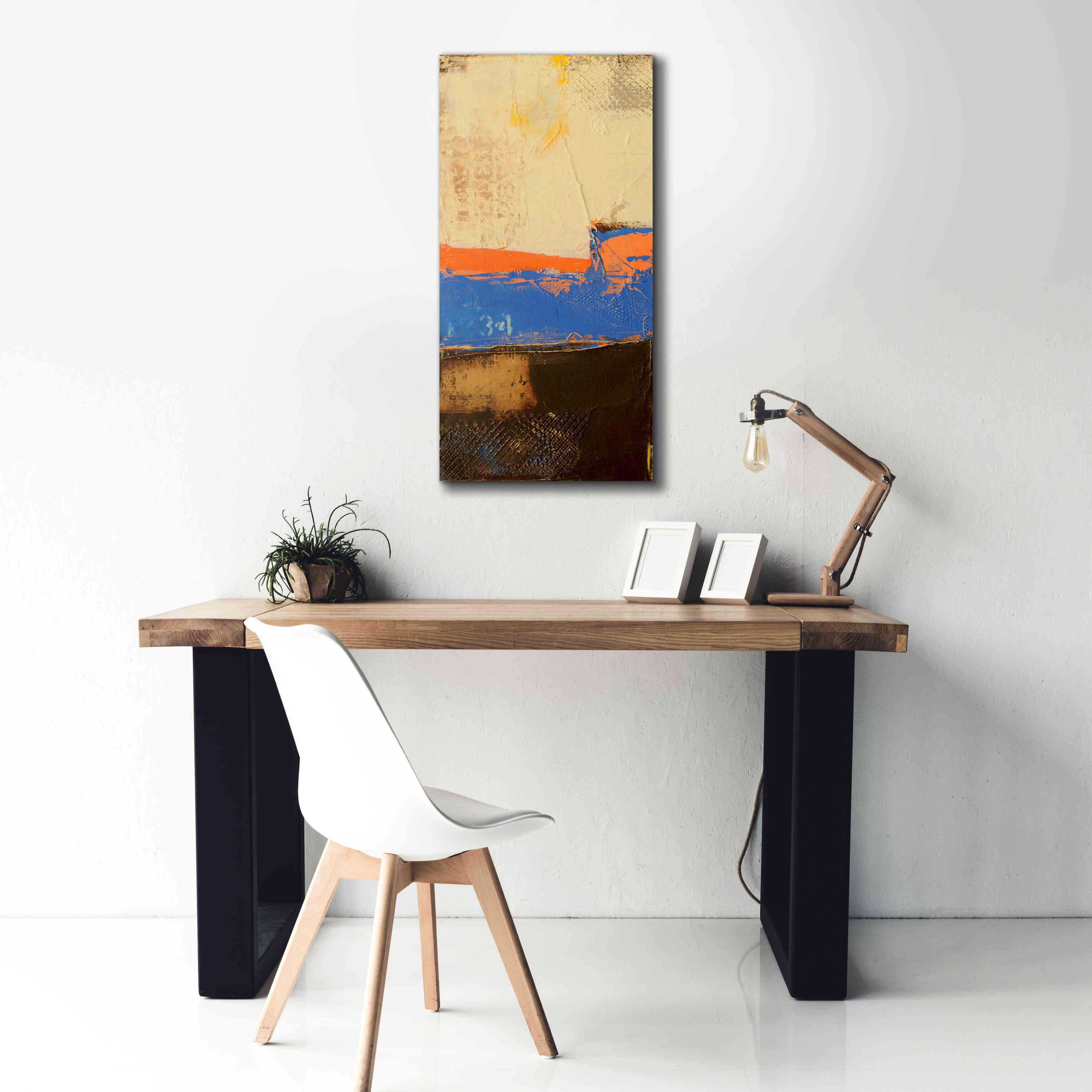 'Urban District I' by Erin Ashley, Giclee Canvas Wall Art,20 x 40