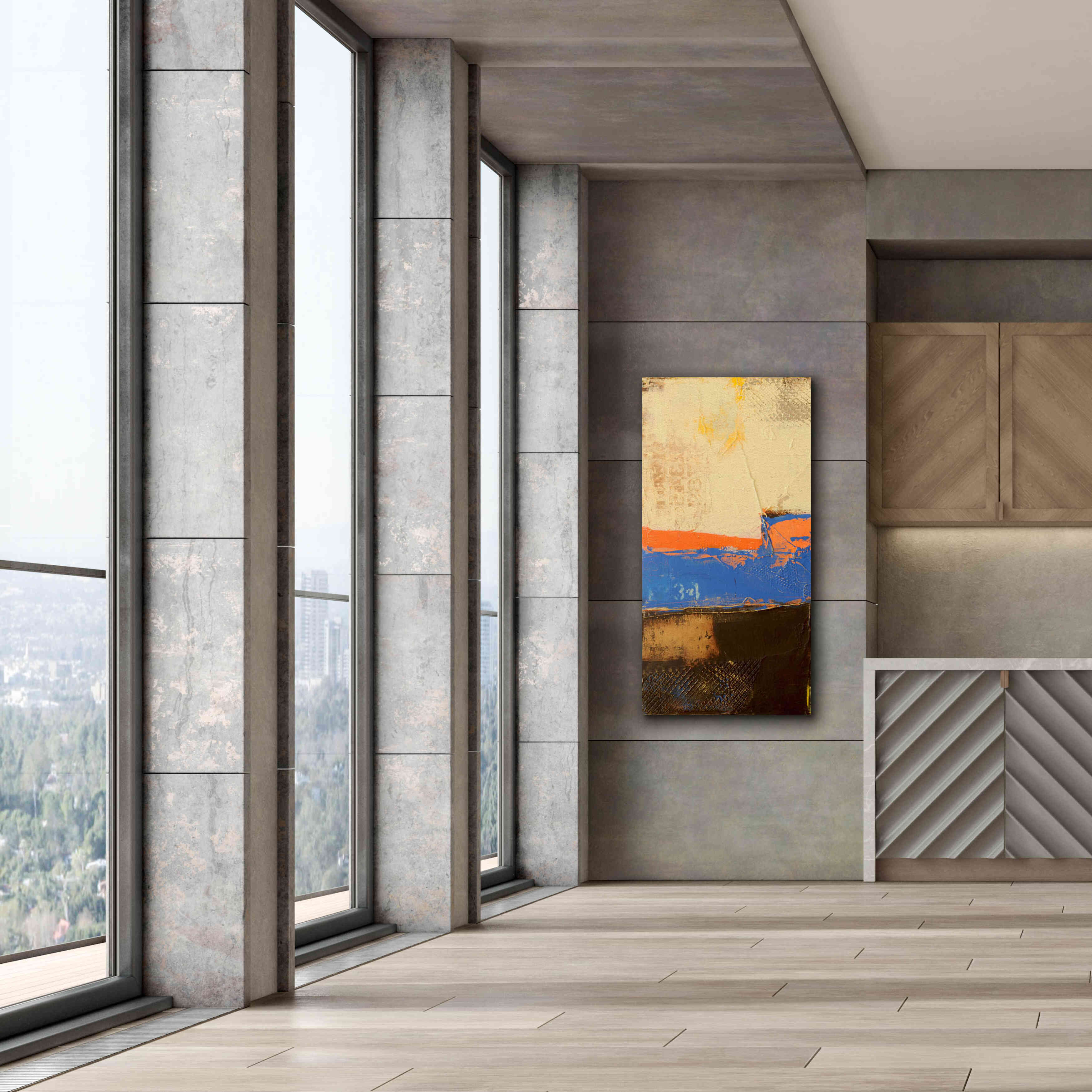 'Urban District I' by Erin Ashley, Giclee Canvas Wall Art,30 x 60