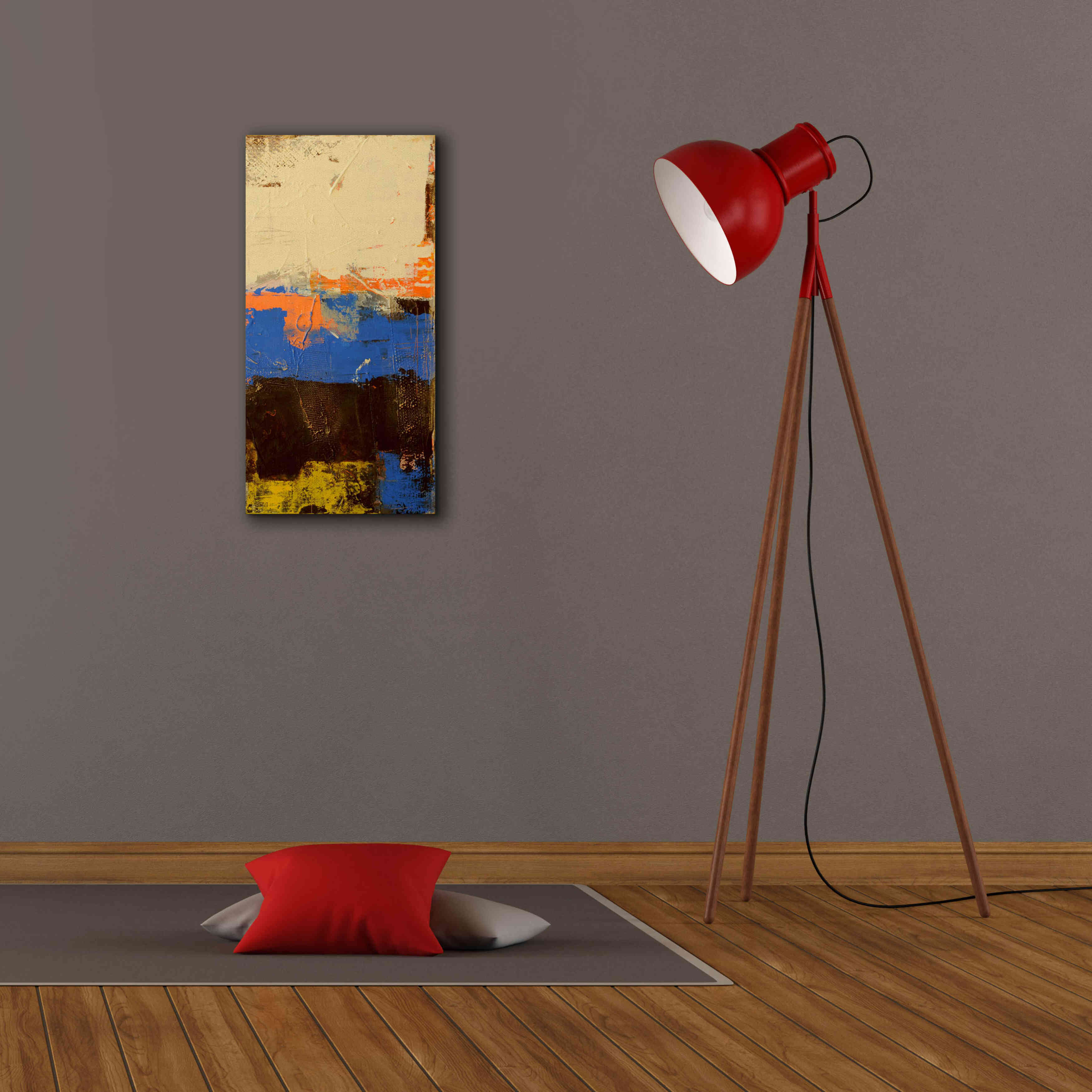 'Urban District II' by Erin Ashley, Giclee Canvas Wall Art,12 x 24