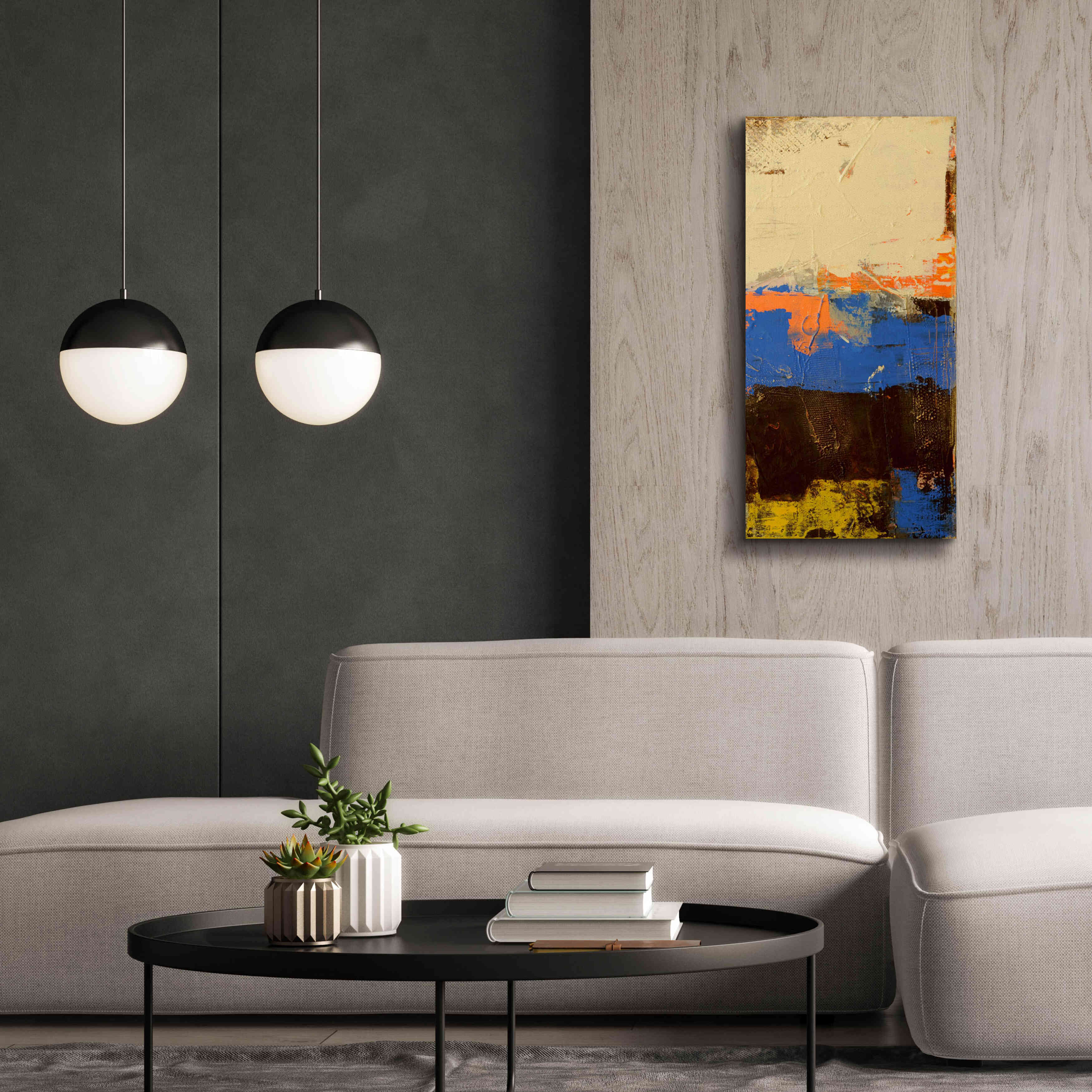 'Urban District II' by Erin Ashley, Giclee Canvas Wall Art,20 x 40