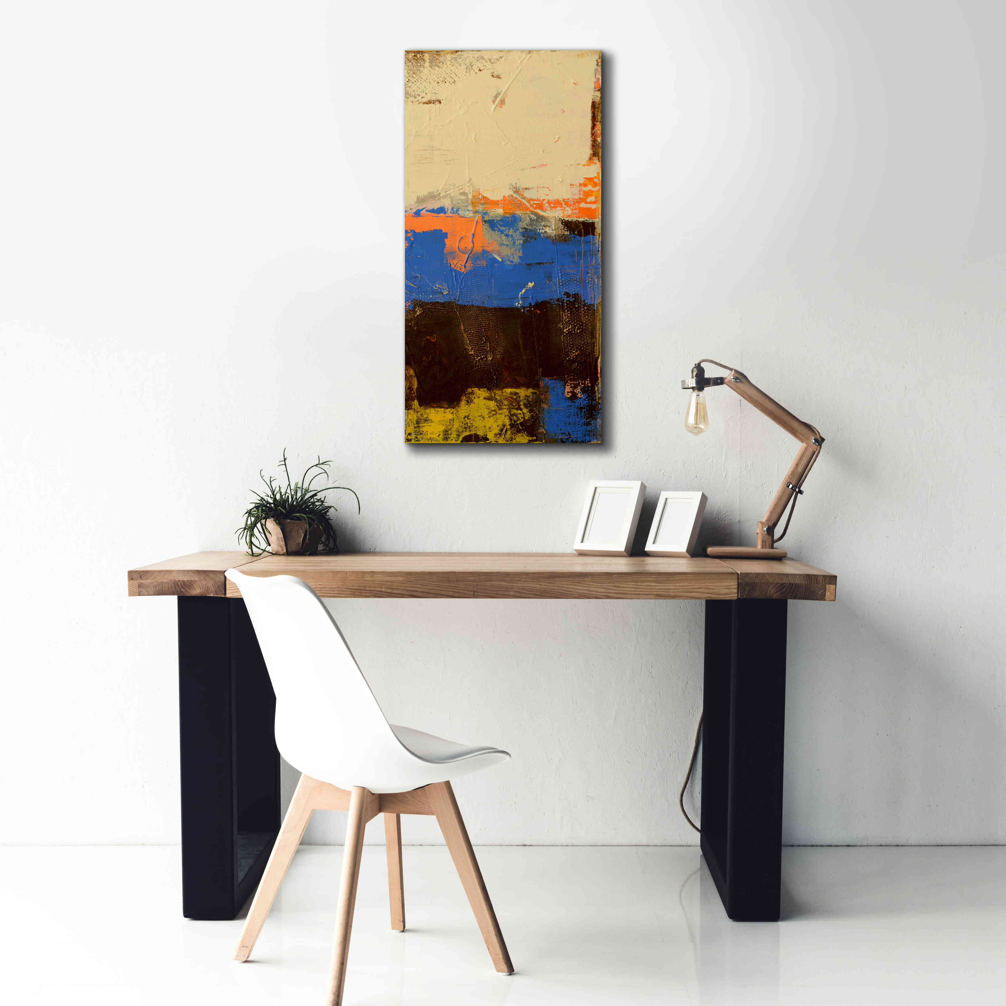 'Urban District II' by Erin Ashley, Giclee Canvas Wall Art,20 x 40