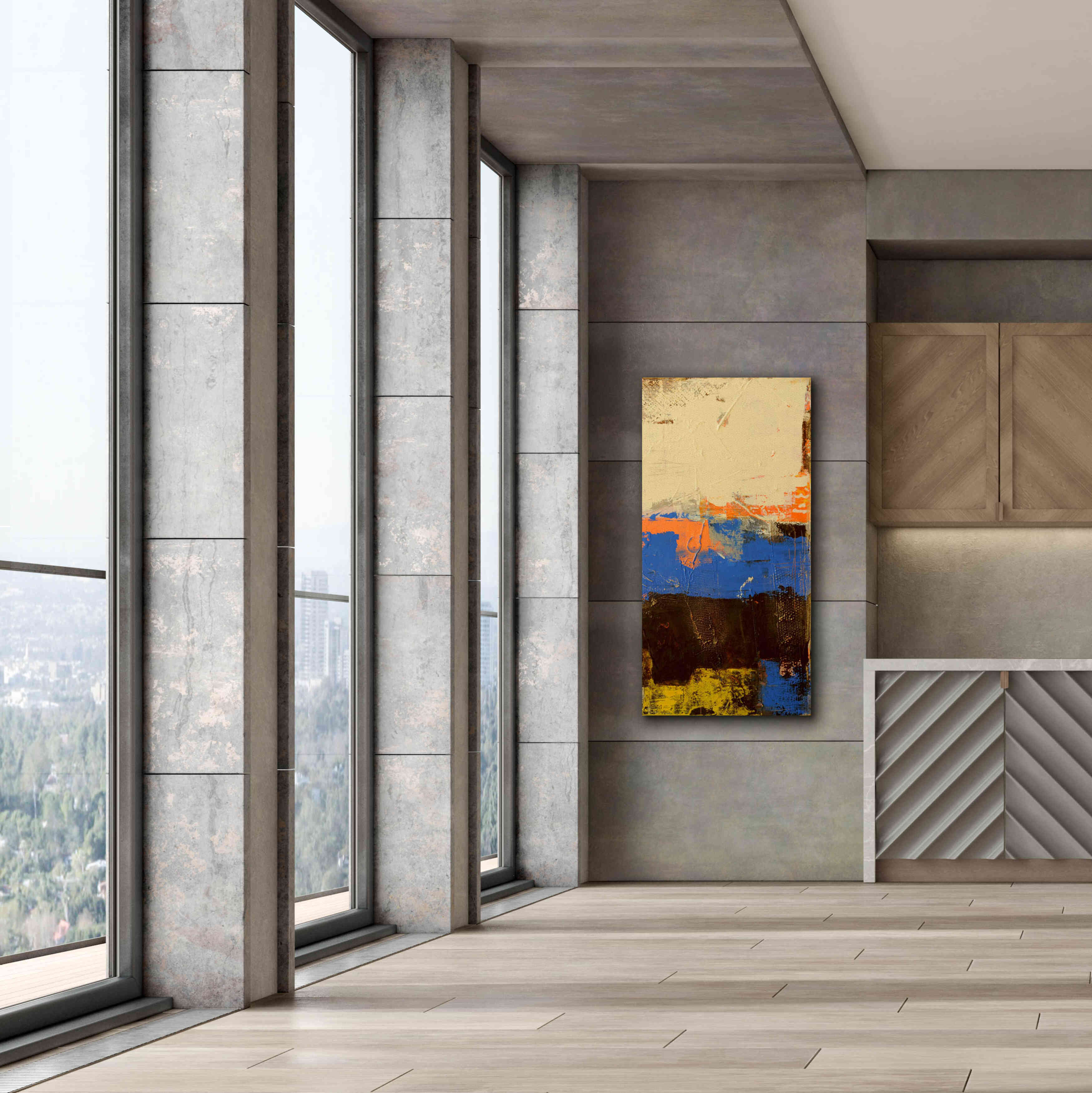 'Urban District II' by Erin Ashley, Giclee Canvas Wall Art,30 x 60