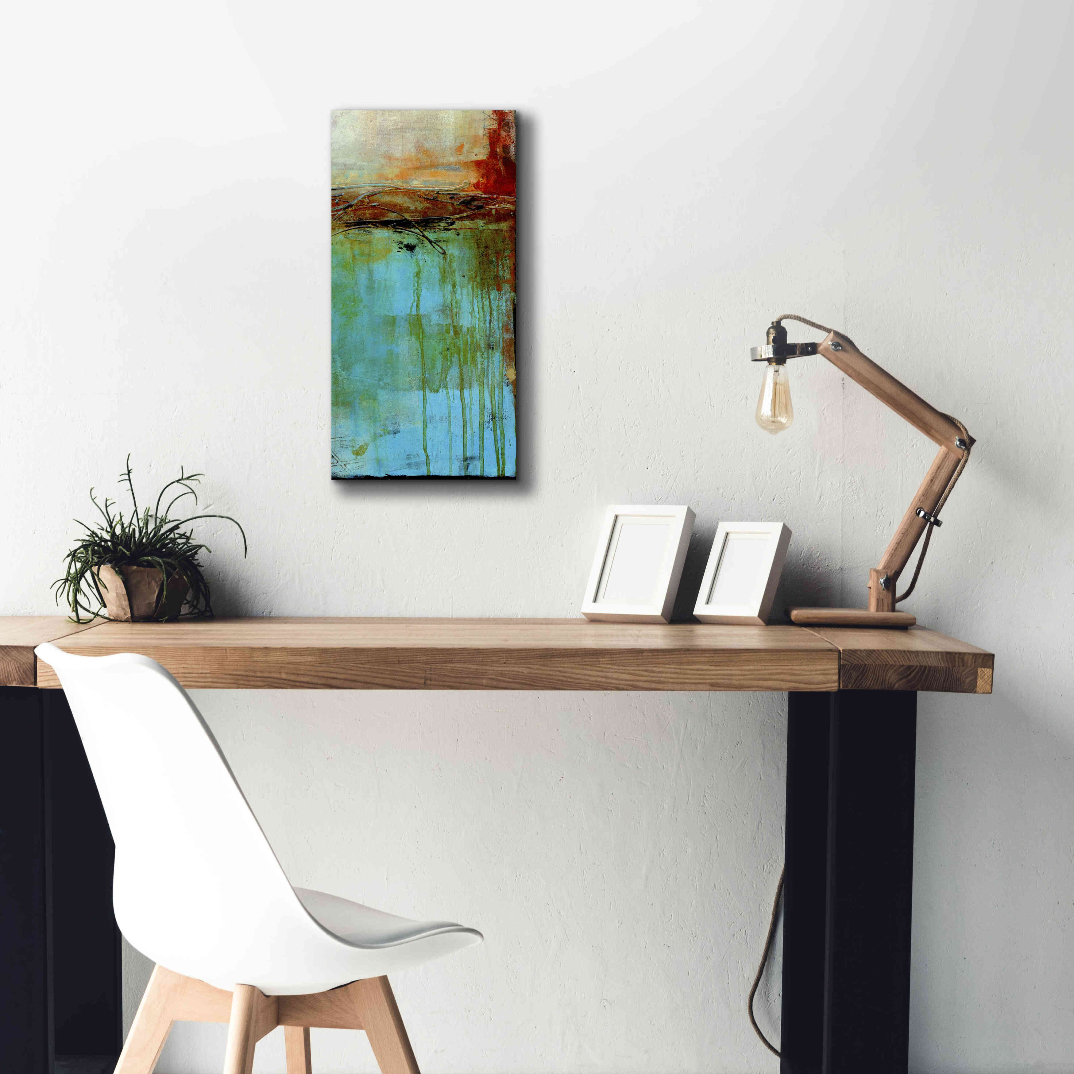 'Urban East III' by Erin Ashley, Giclee Canvas Wall Art,12 x 24