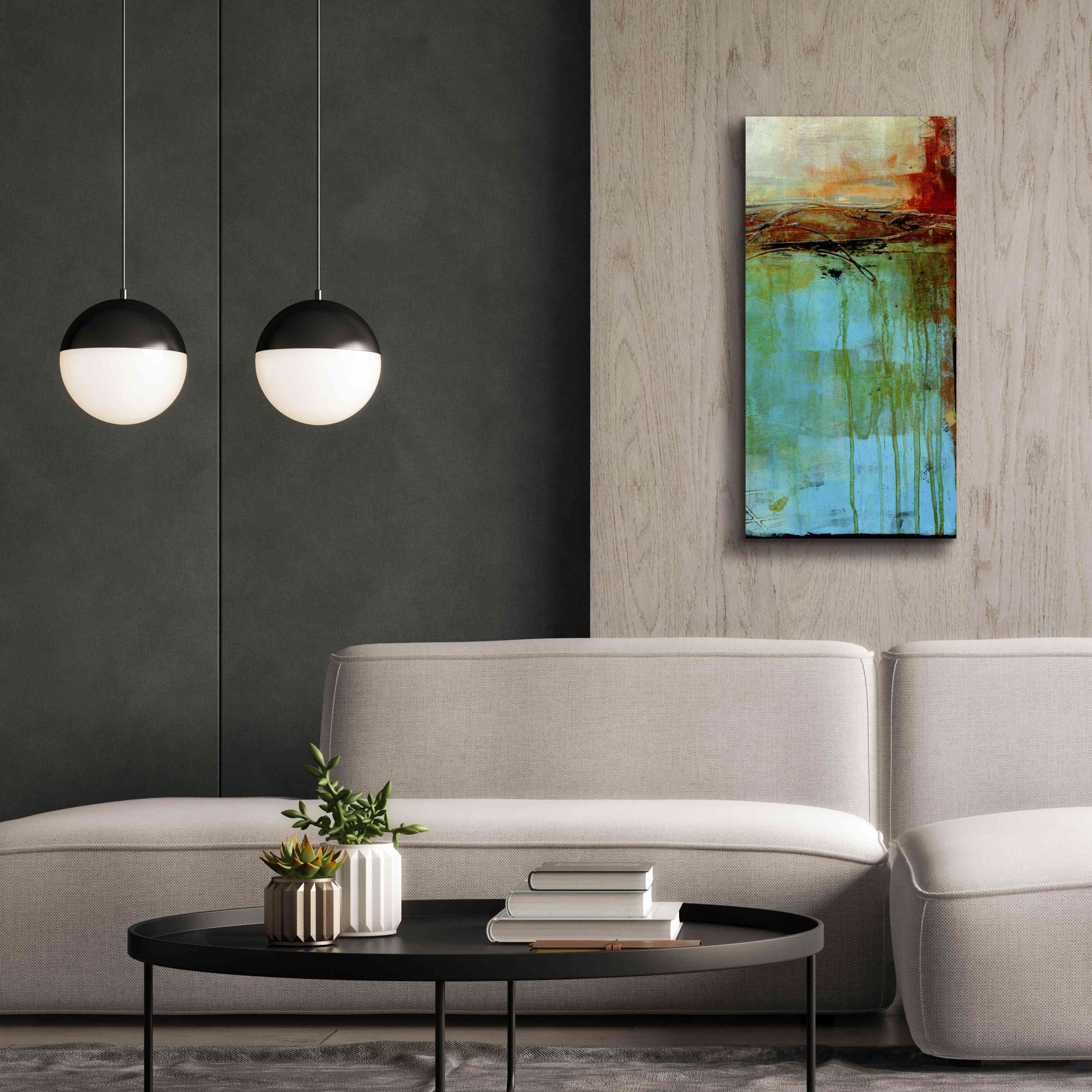 'Urban East III' by Erin Ashley, Giclee Canvas Wall Art,20 x 40