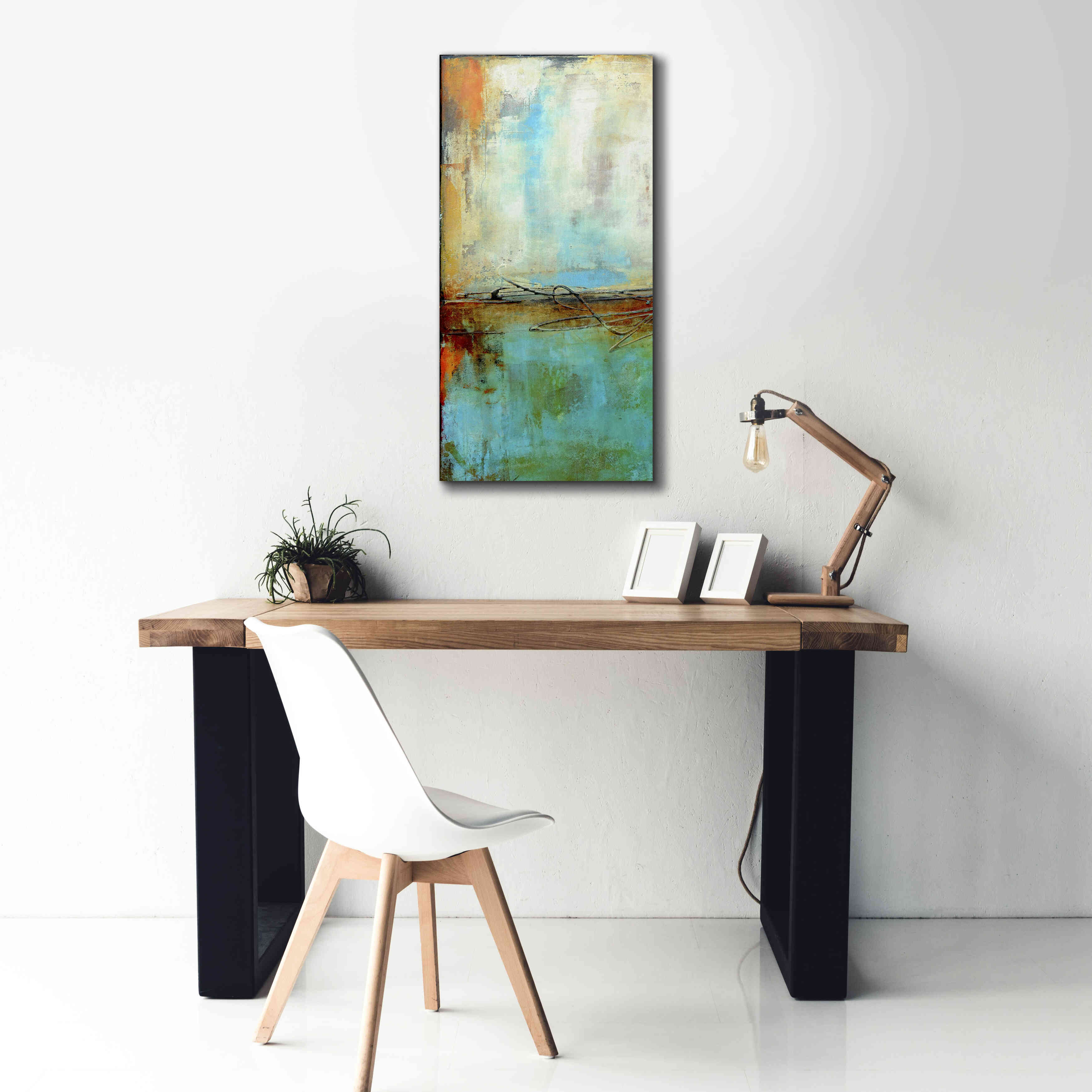 'Urban East IV' by Erin Ashley, Giclee Canvas Wall Art,20 x 40