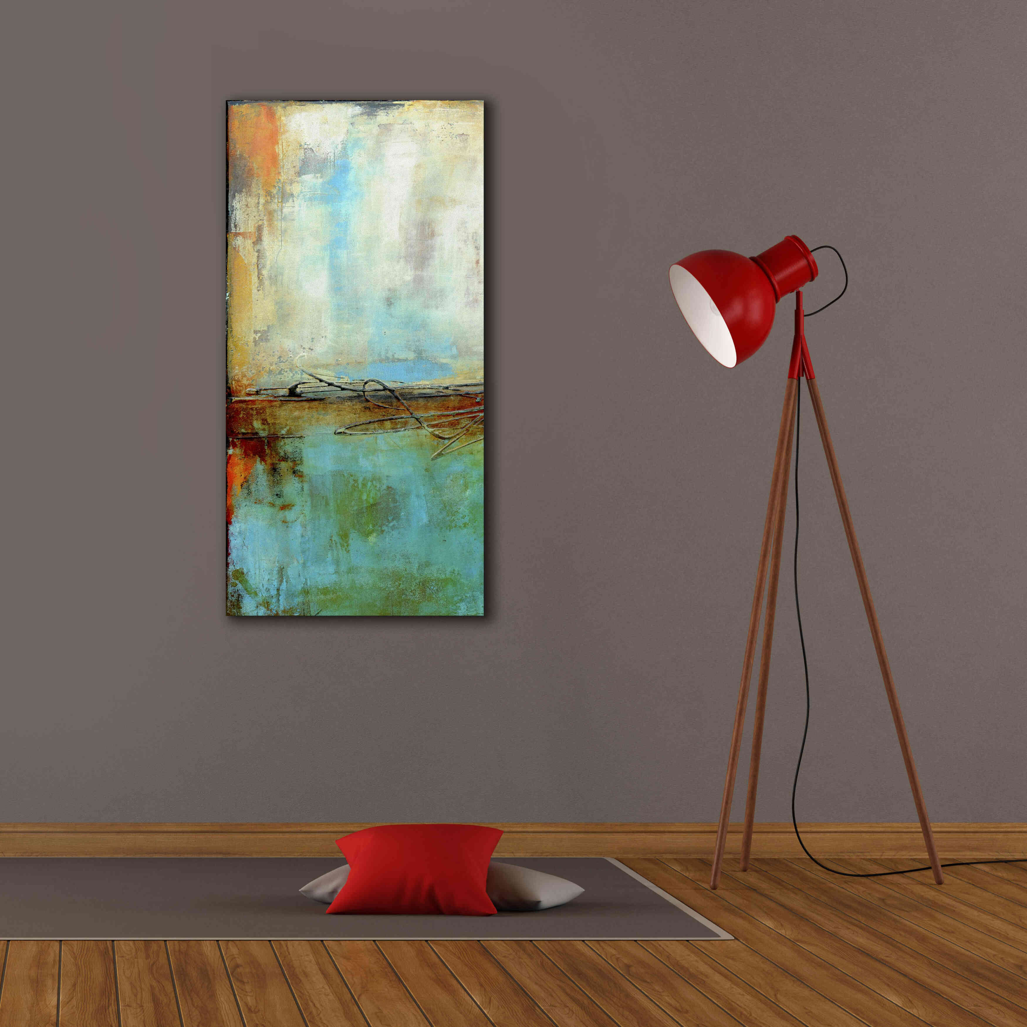 'Urban East IV' by Erin Ashley, Giclee Canvas Wall Art,20 x 40