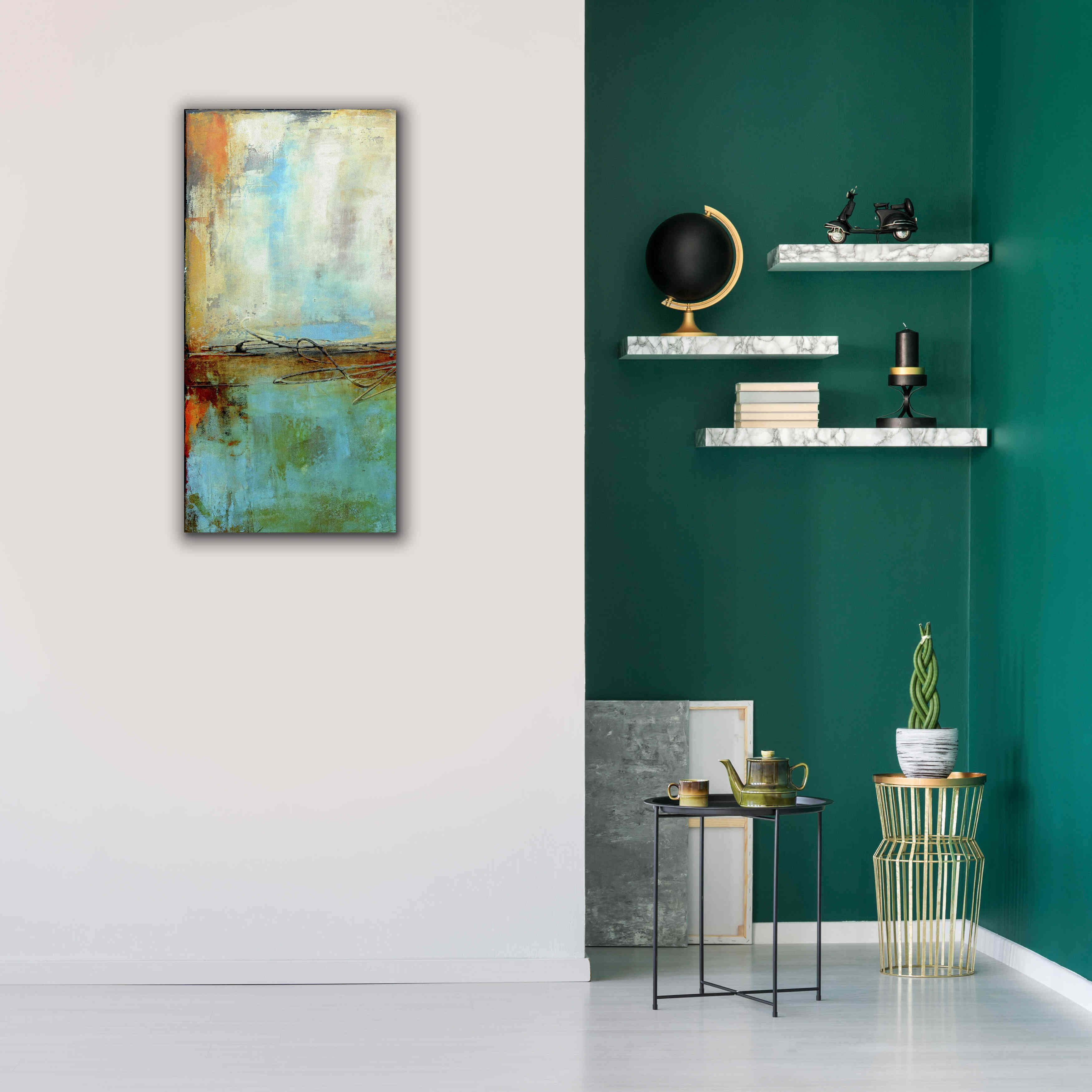 'Urban East IV' by Erin Ashley, Giclee Canvas Wall Art,20 x 40