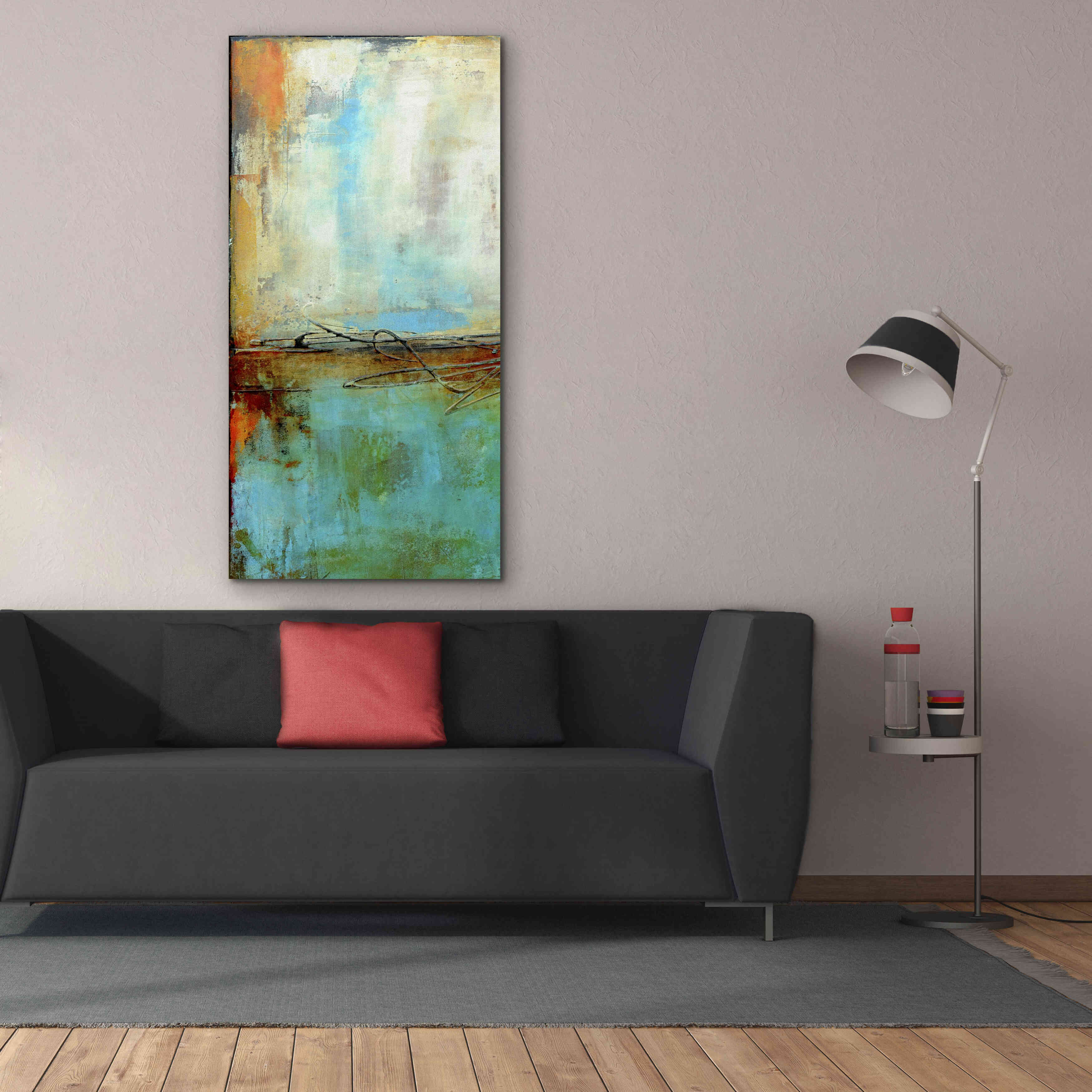 'Urban East IV' by Erin Ashley, Giclee Canvas Wall Art,30 x 60