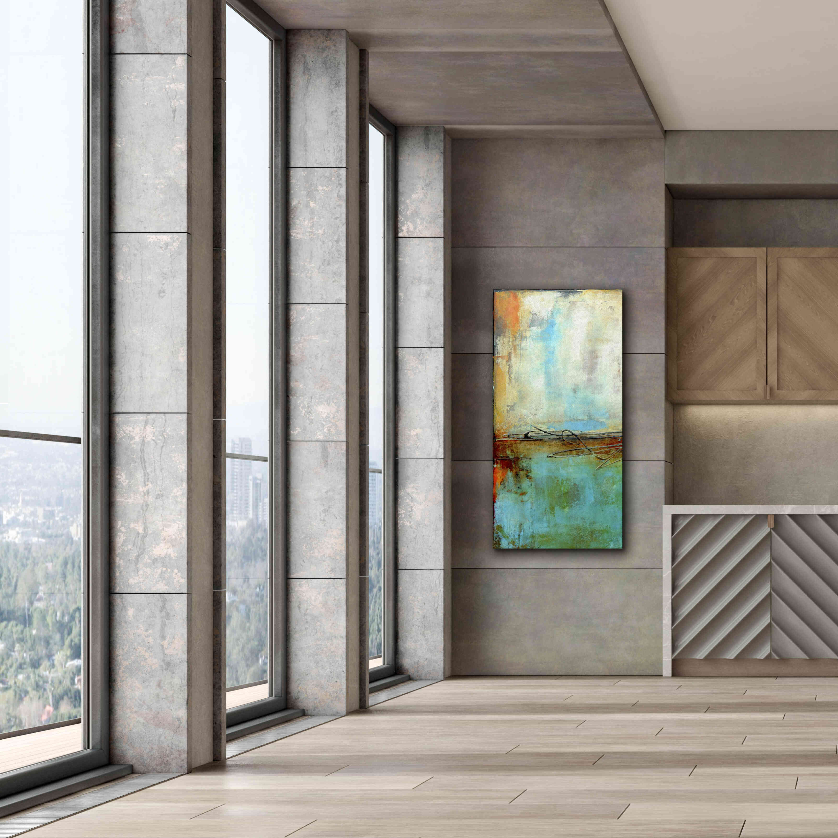 'Urban East IV' by Erin Ashley, Giclee Canvas Wall Art,30 x 60