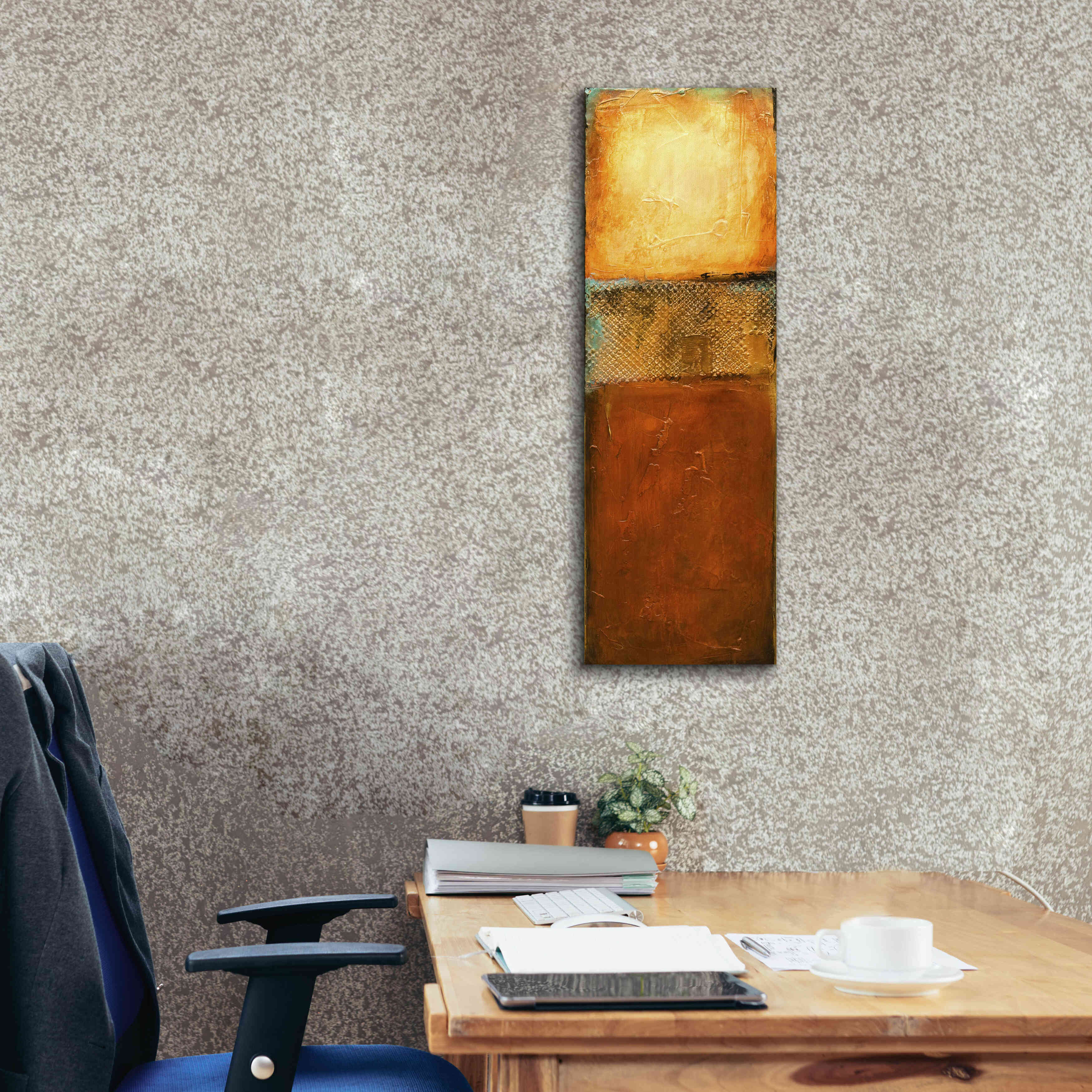 'Urban Zen I' by Erin Ashley, Giclee Canvas Wall Art,12 x 36