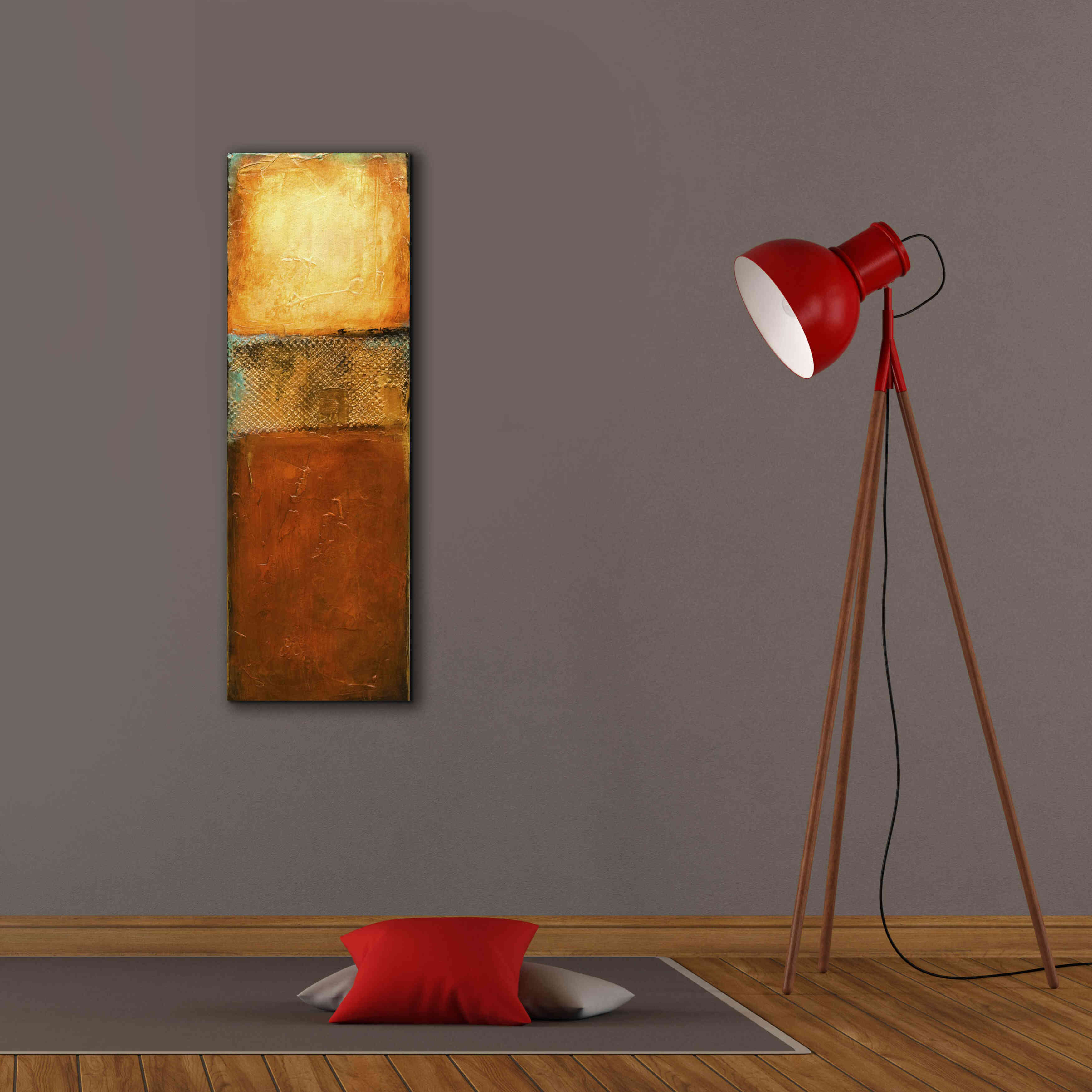 'Urban Zen I' by Erin Ashley, Giclee Canvas Wall Art,12 x 36