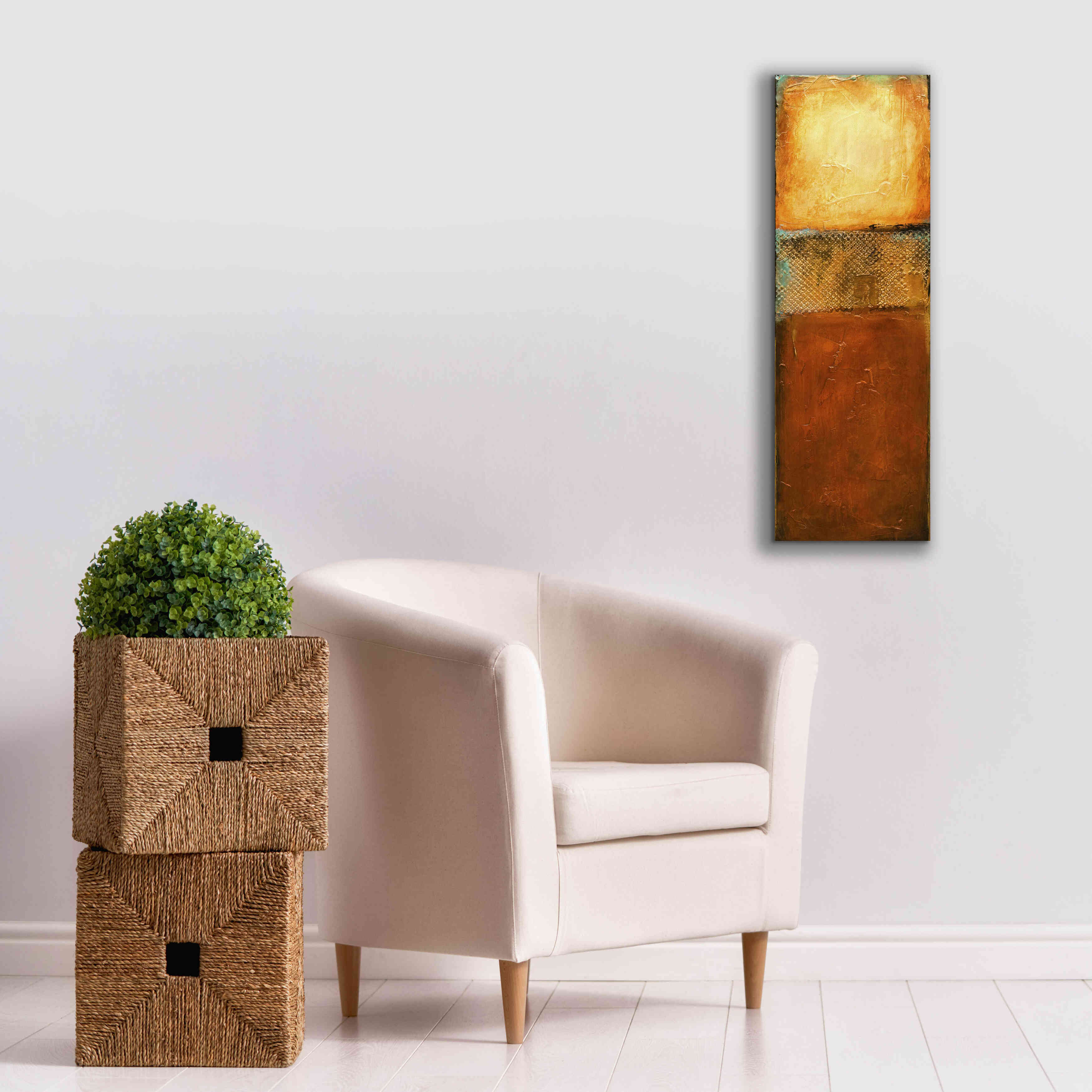 'Urban Zen I' by Erin Ashley, Giclee Canvas Wall Art,12 x 36