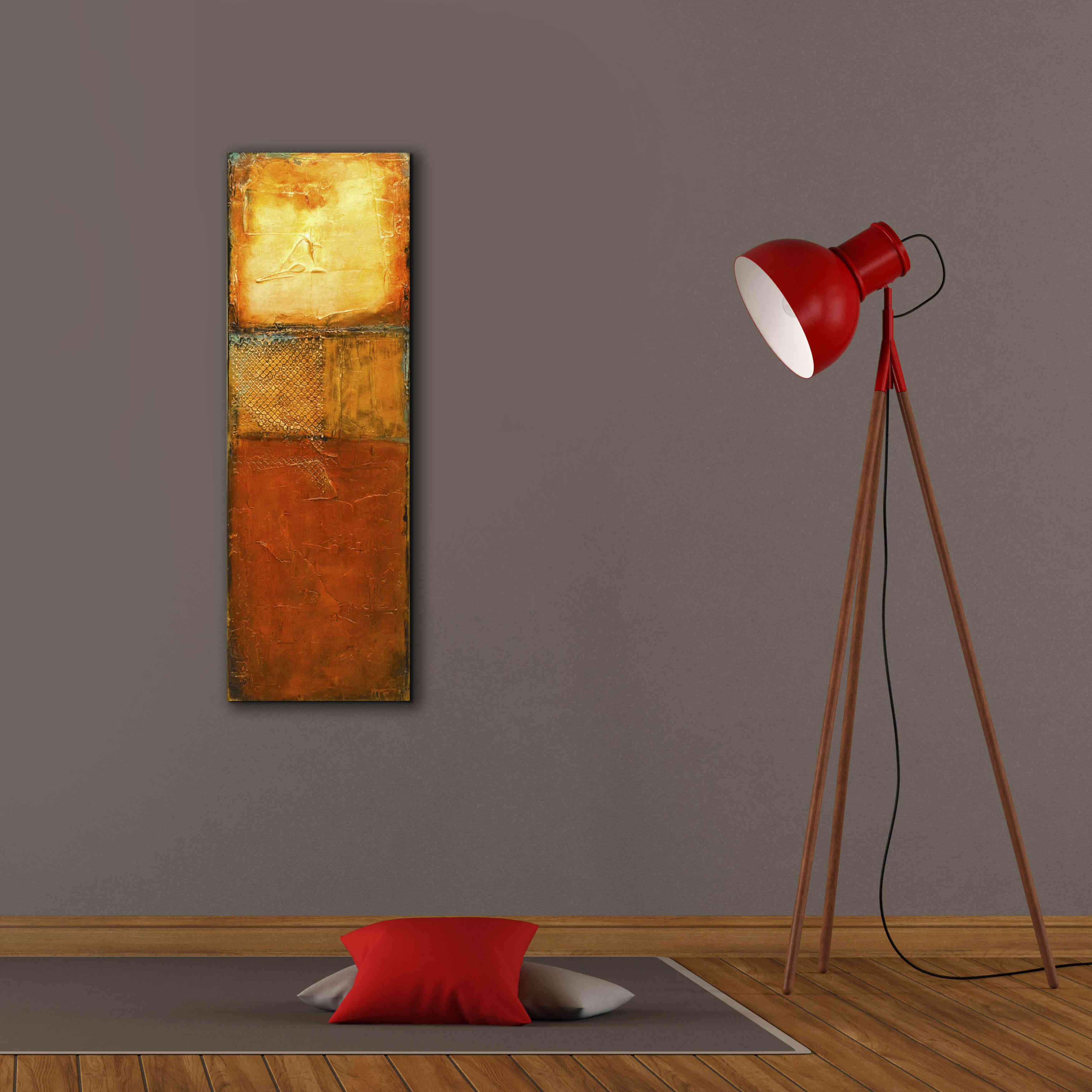 'Urban Zen II' by Erin Ashley, Giclee Canvas Wall Art,12 x 36