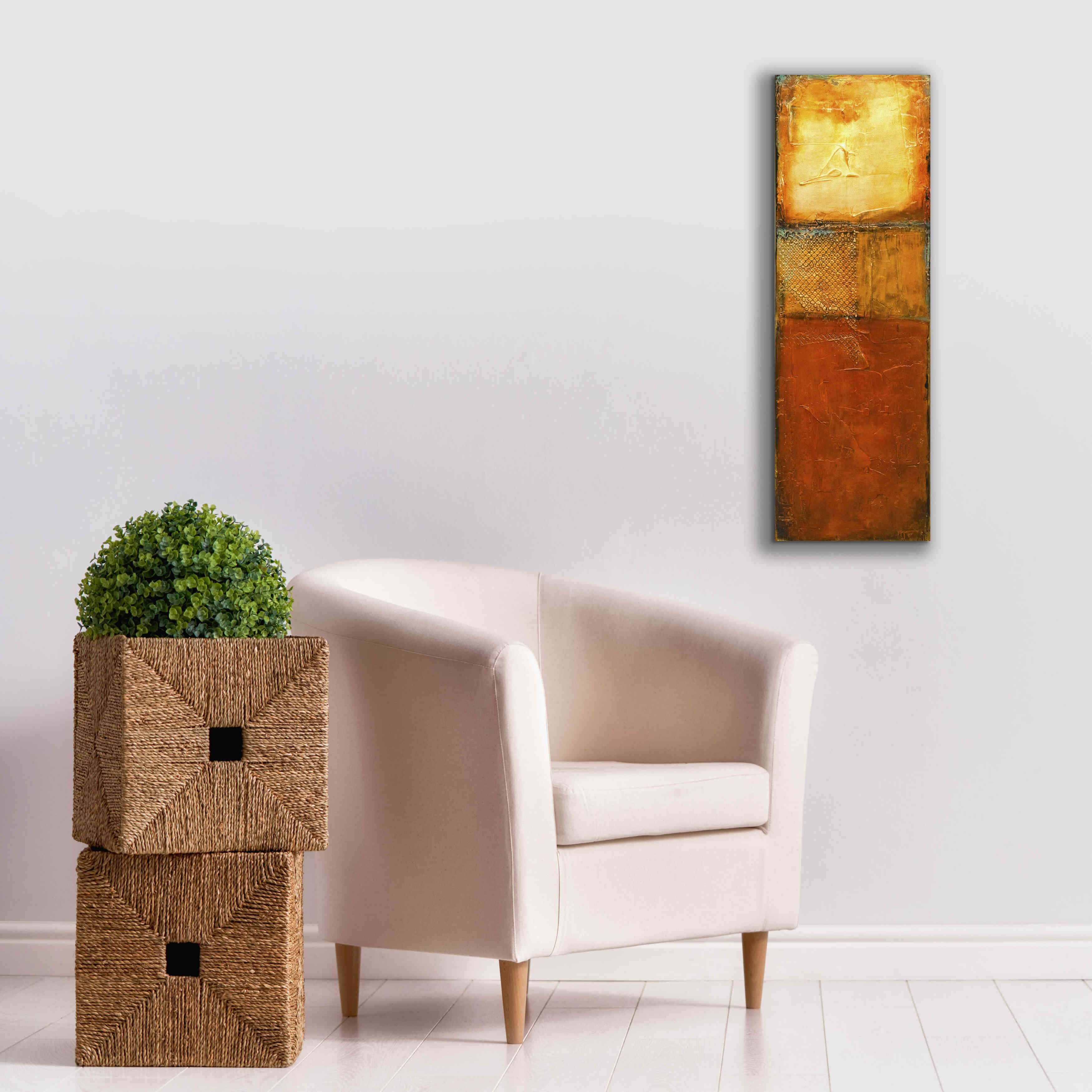 'Urban Zen II' by Erin Ashley, Giclee Canvas Wall Art,12 x 36