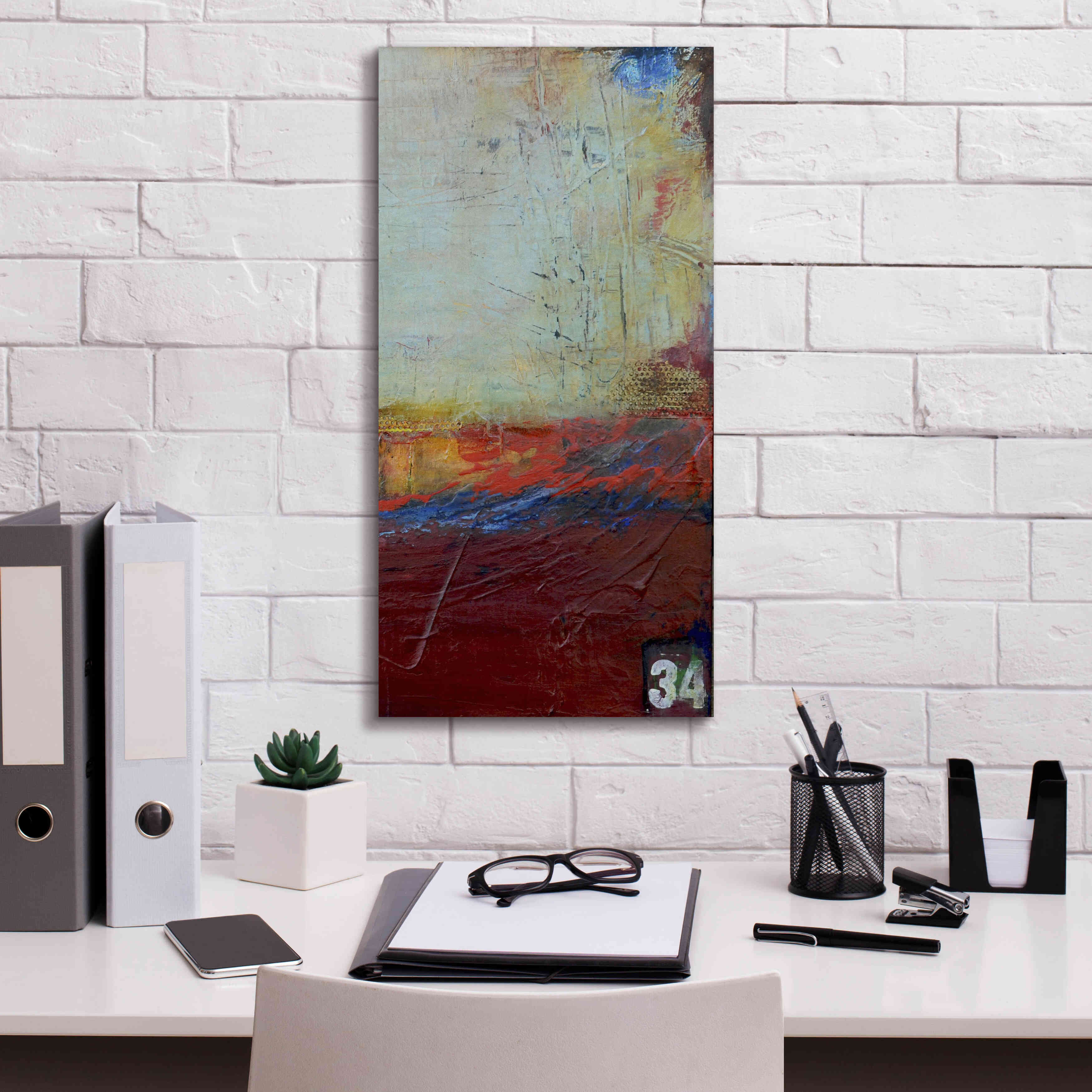 'Backstage 34 II' by Erin Ashley, Giclee Canvas Wall Art,12 x 24