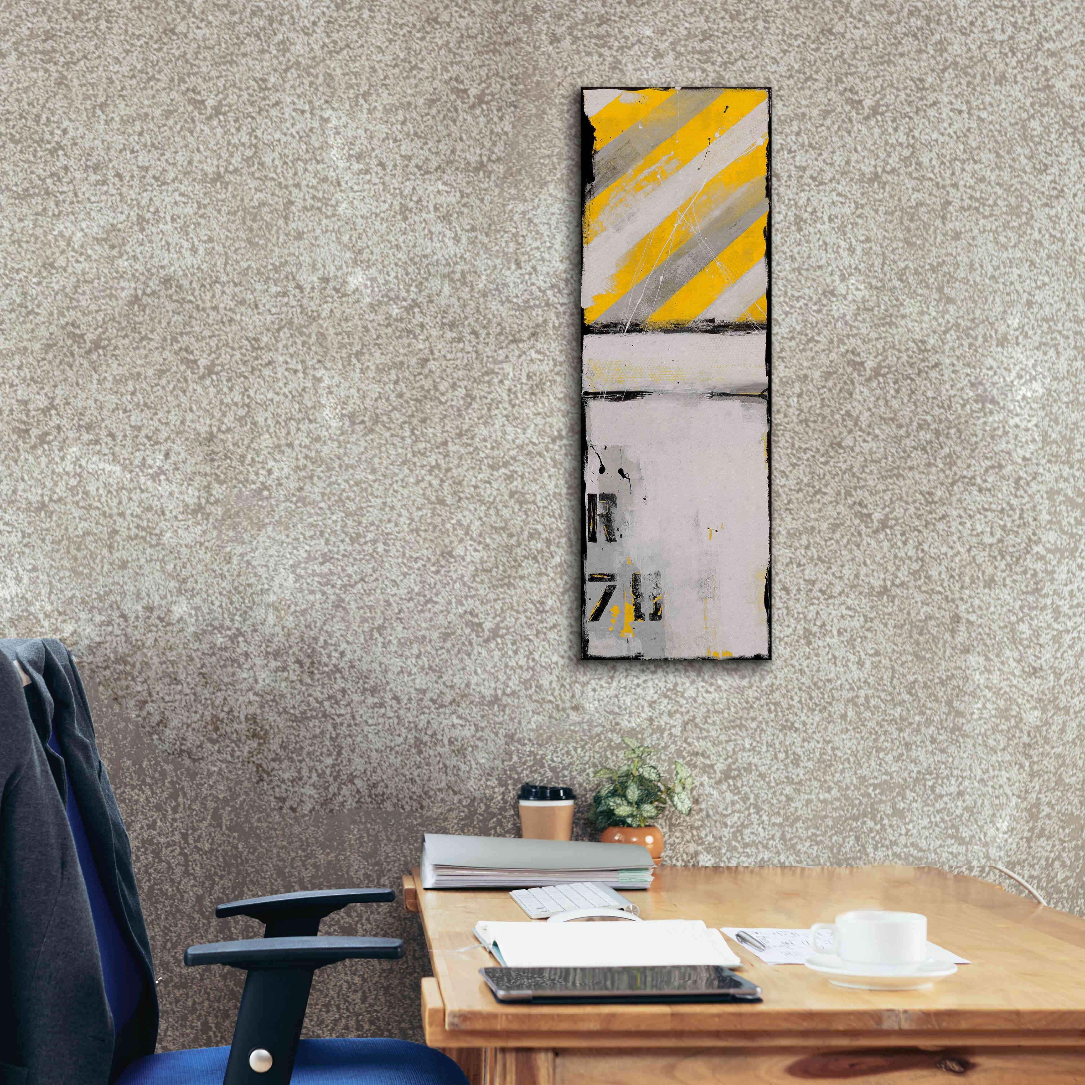 'Route 78 I' by Erin Ashley, Giclee Canvas Wall Art,12 x 36