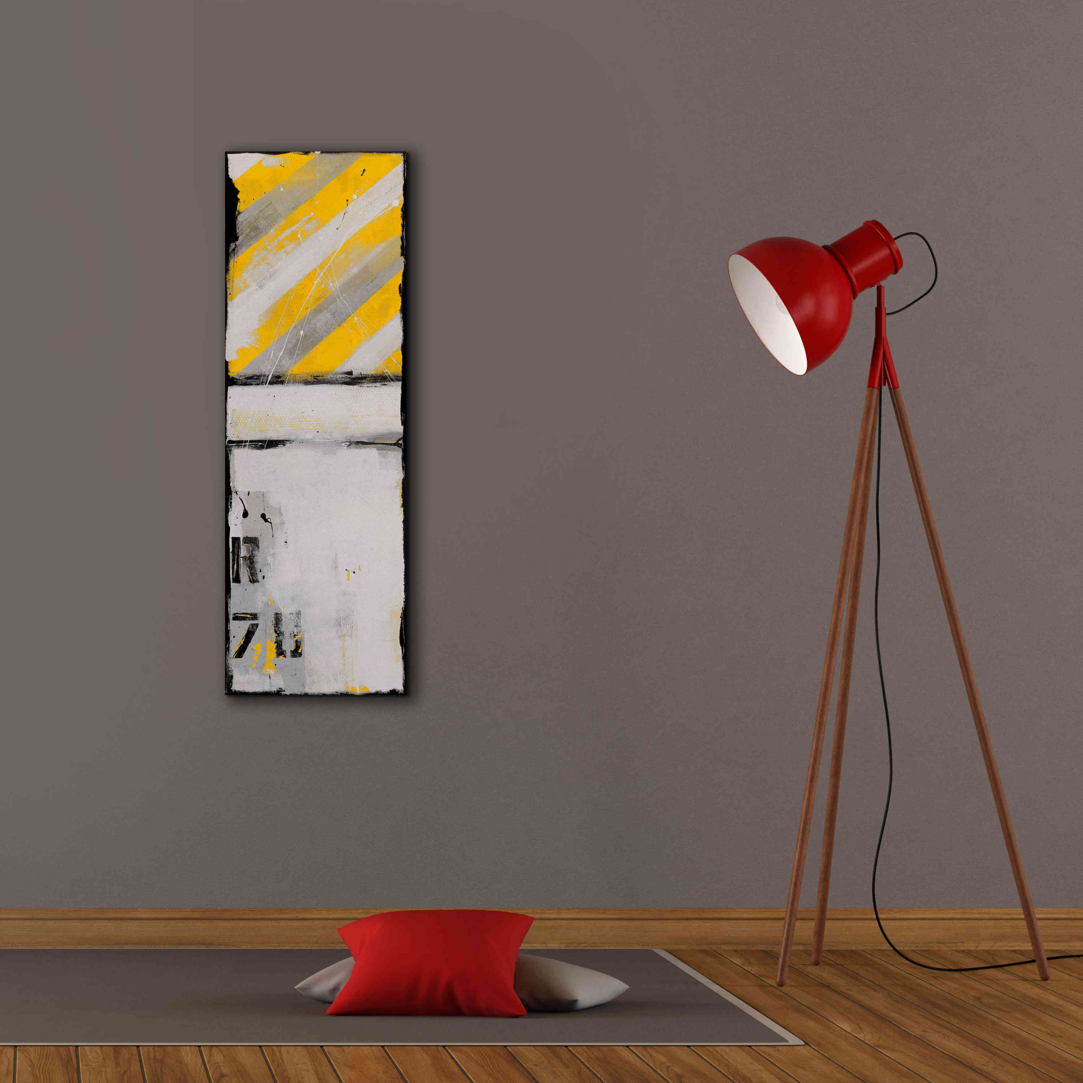 'Route 78 I' by Erin Ashley, Giclee Canvas Wall Art,12 x 36