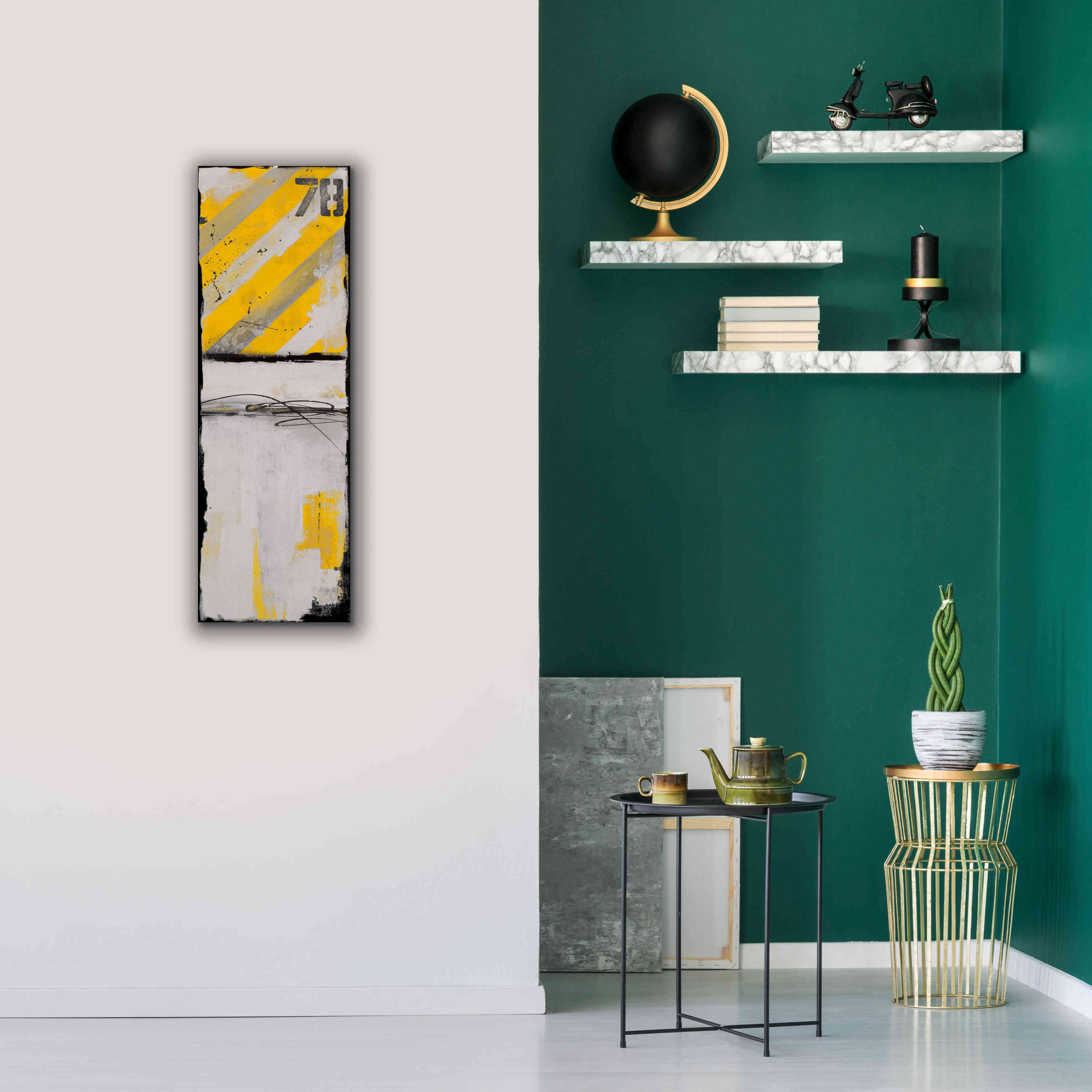 'Route 78 II' by Erin Ashley, Giclee Canvas Wall Art,12 x 36