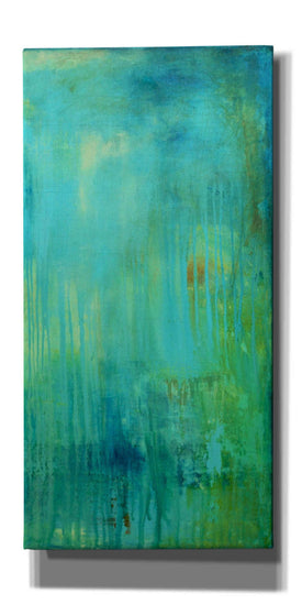 'Blue Mountain Rain II' by Erin Ashley, Giclee Canvas Wall Art