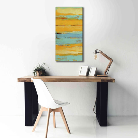 'Caribbean Sunrise I' by Erin Ashley, Giclee Canvas Wall Art,20 x 40