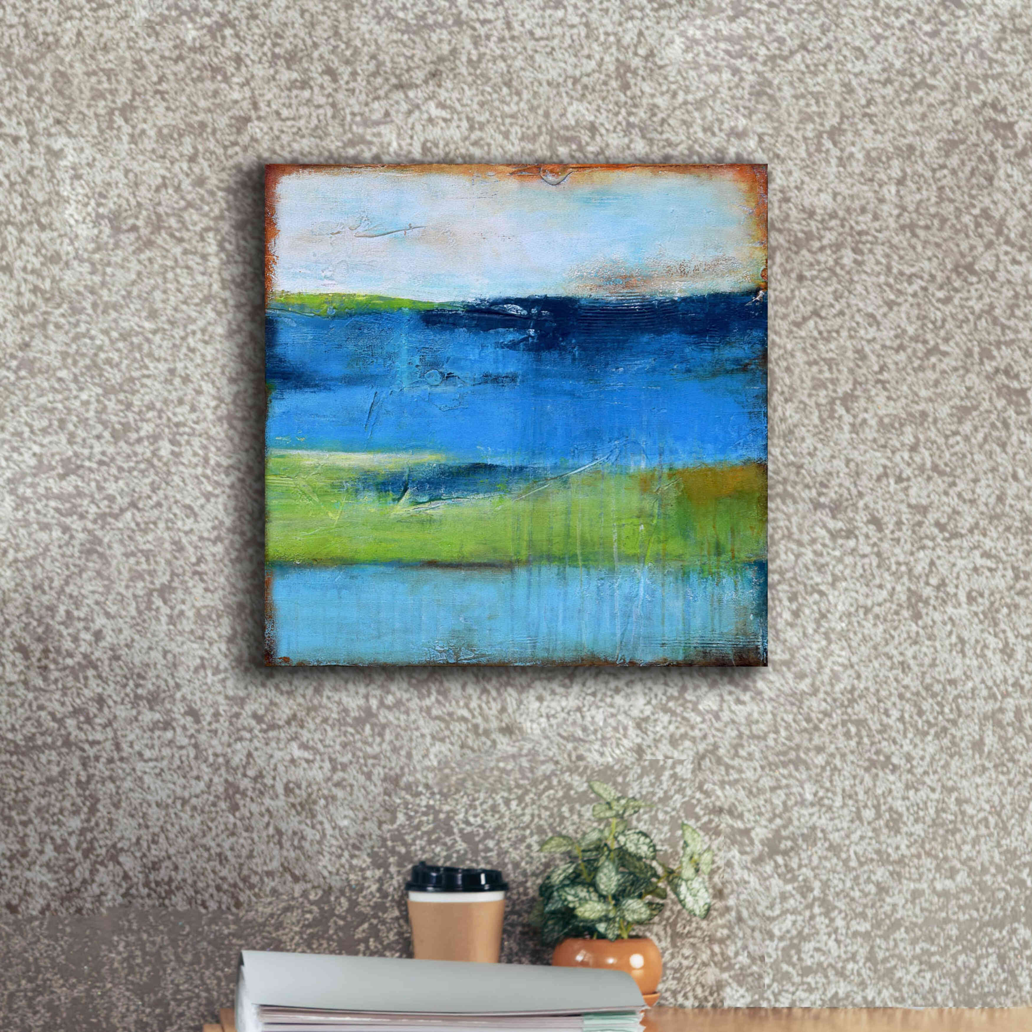 'Blue Ridge Escape II' by Erin Ashley, Giclee Canvas Wall Art,18x18