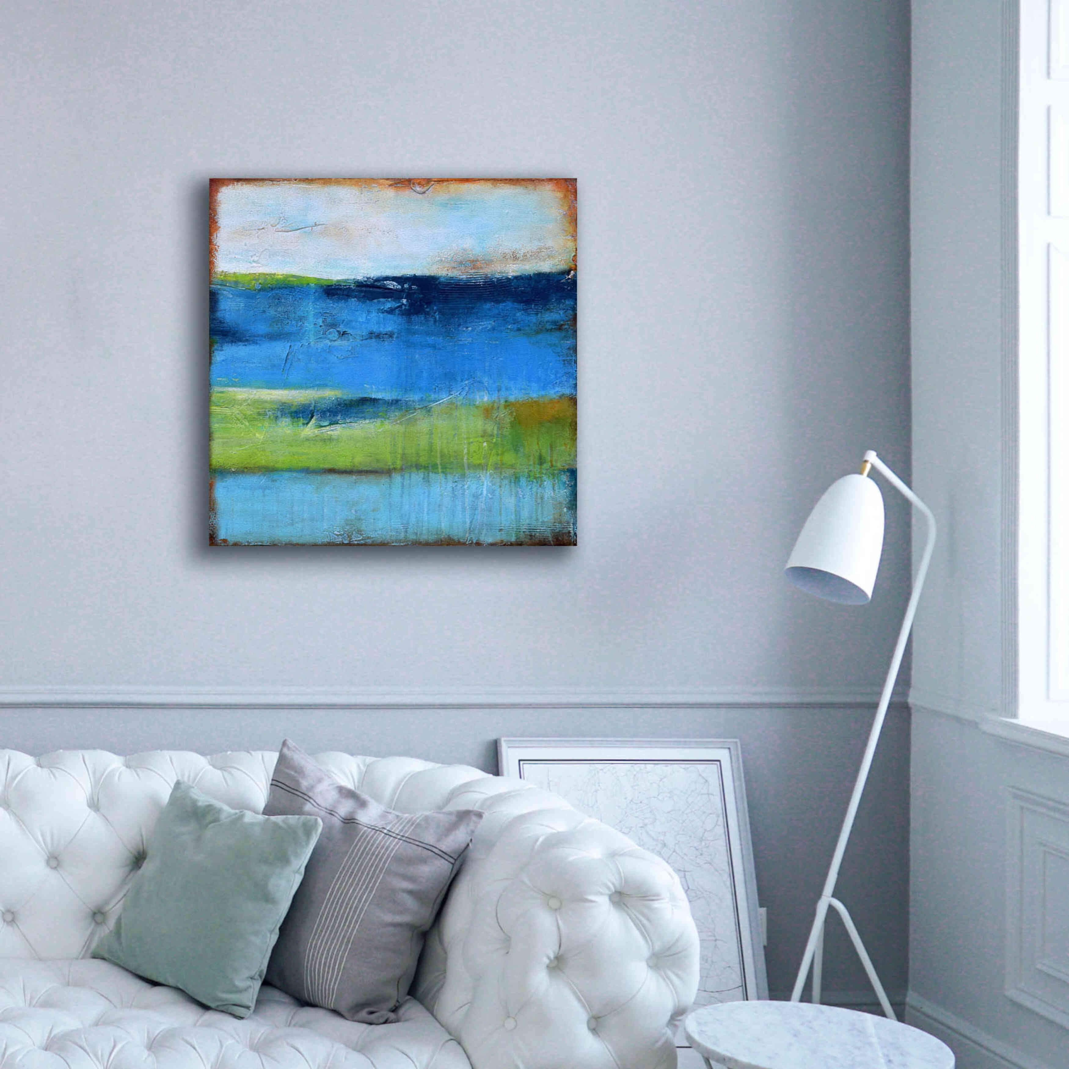 'Blue Ridge Escape II' by Erin Ashley, Giclee Canvas Wall Art,37x37