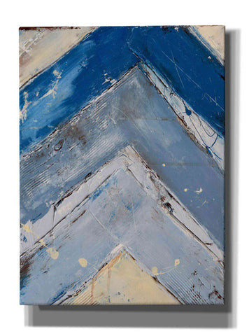 Image of 'Blue Zag I' by Erin Ashley, Giclee Canvas Wall Art