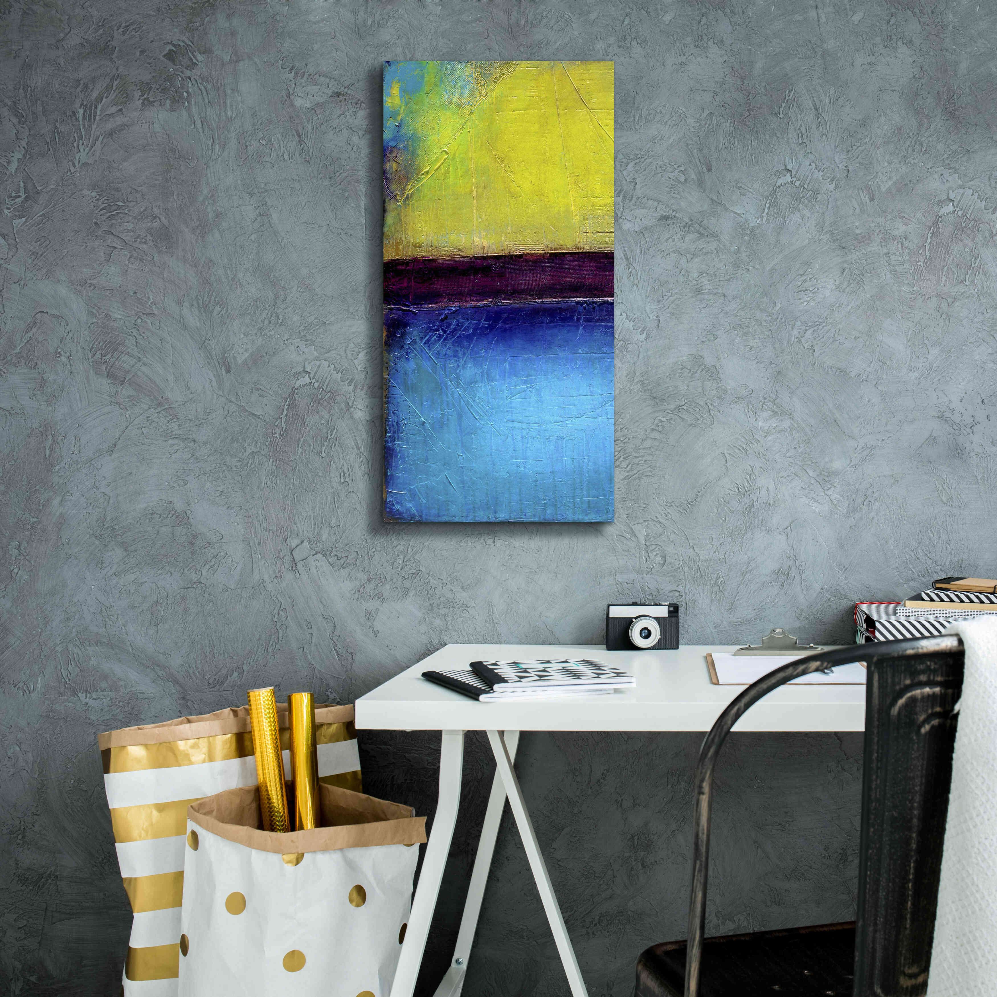 'Montego Bay I' by Erin Ashley, Giclee Canvas Wall Art,12x24