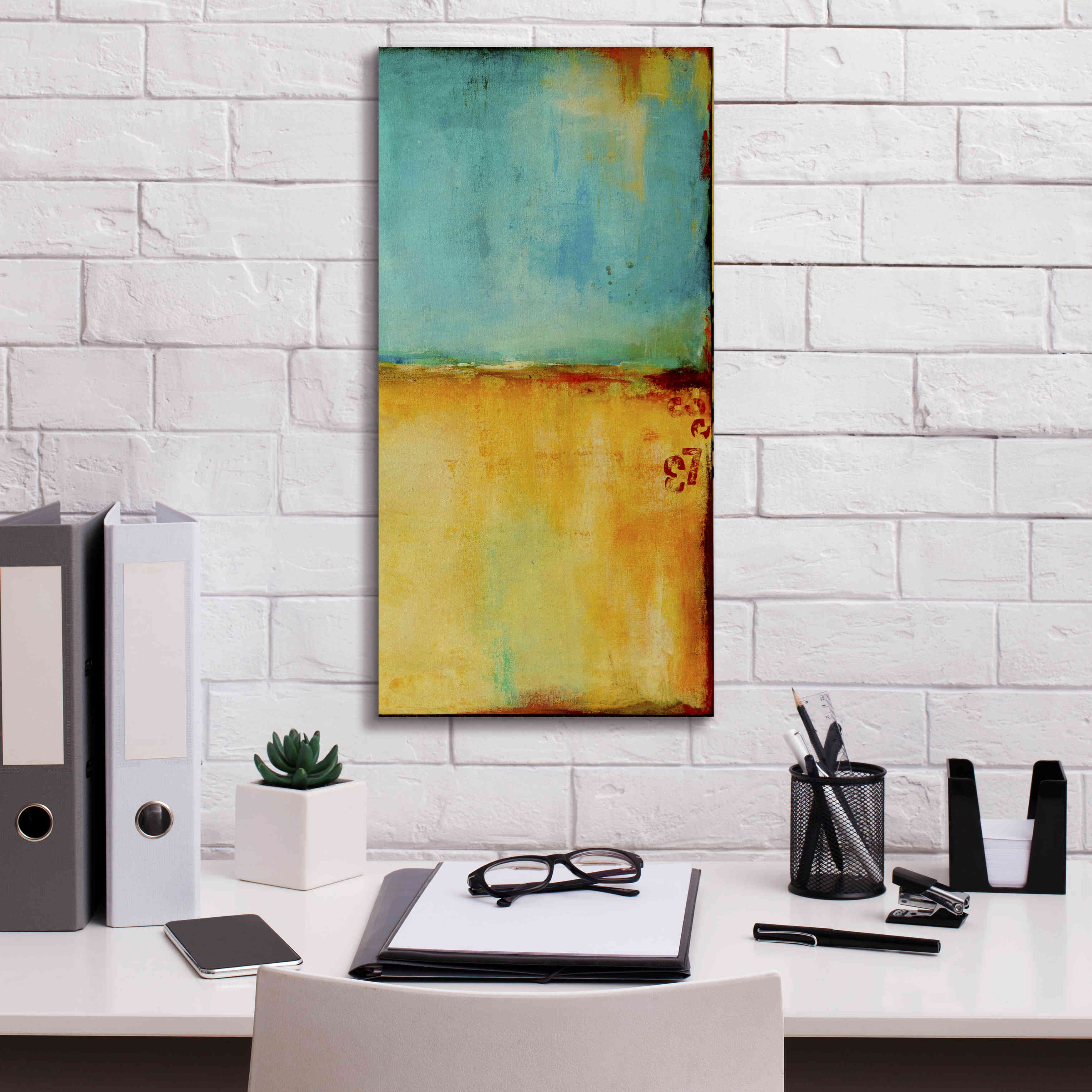 'Pier 37 II' by Erin Ashley, Giclee Canvas Wall Art,12x24