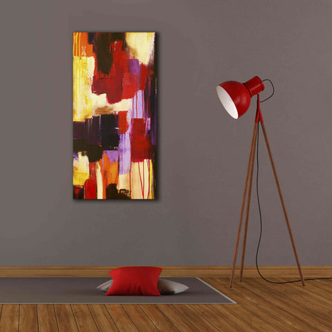 Image of 'Raspberry Beret I' by Erin Ashley, Giclee Canvas Wall Art,20x40
