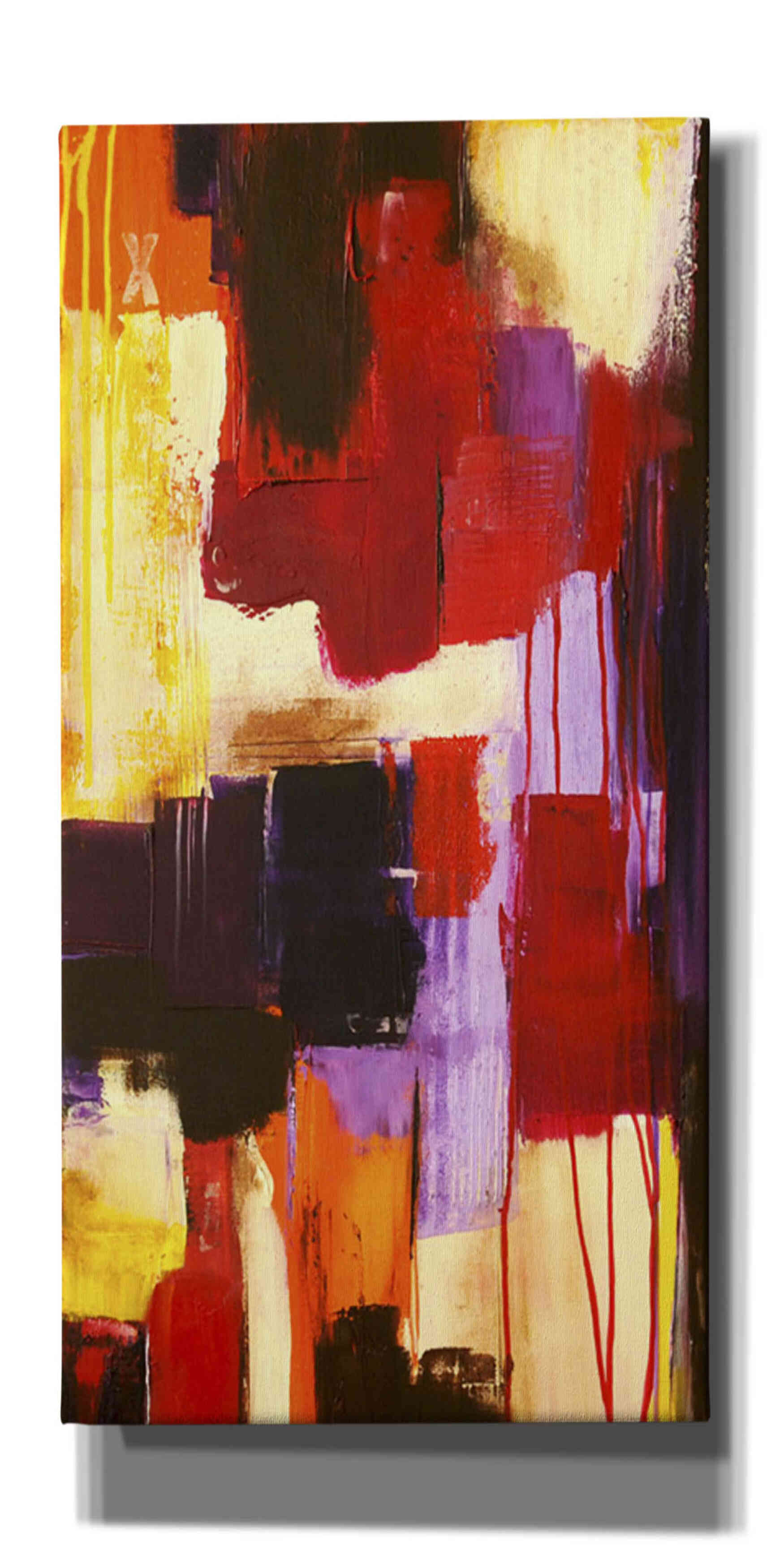 'Raspberry Beret I' by Erin Ashley, Giclee Canvas Wall Art