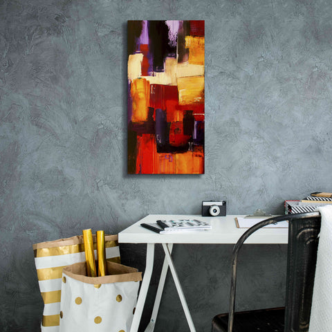 Image of 'Raspberry Beret II' by Erin Ashley, Giclee Canvas Wall Art,12x24