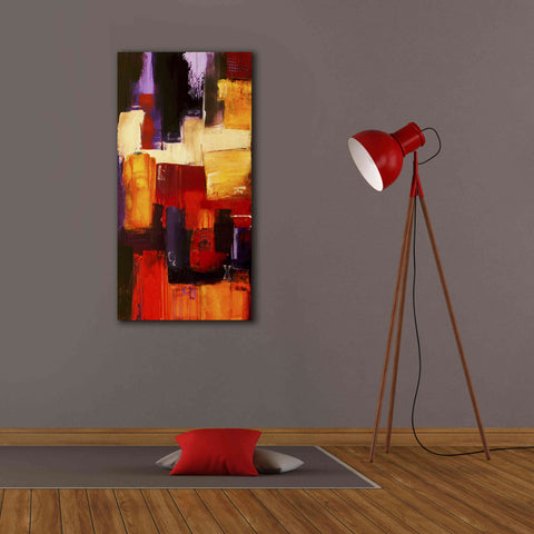 Image of 'Raspberry Beret II' by Erin Ashley, Giclee Canvas Wall Art,20x40