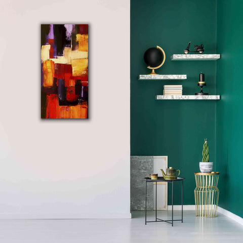 Image of 'Raspberry Beret II' by Erin Ashley, Giclee Canvas Wall Art,20x40