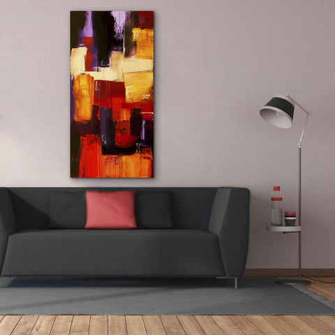 Image of 'Raspberry Beret II' by Erin Ashley, Giclee Canvas Wall Art,30x60