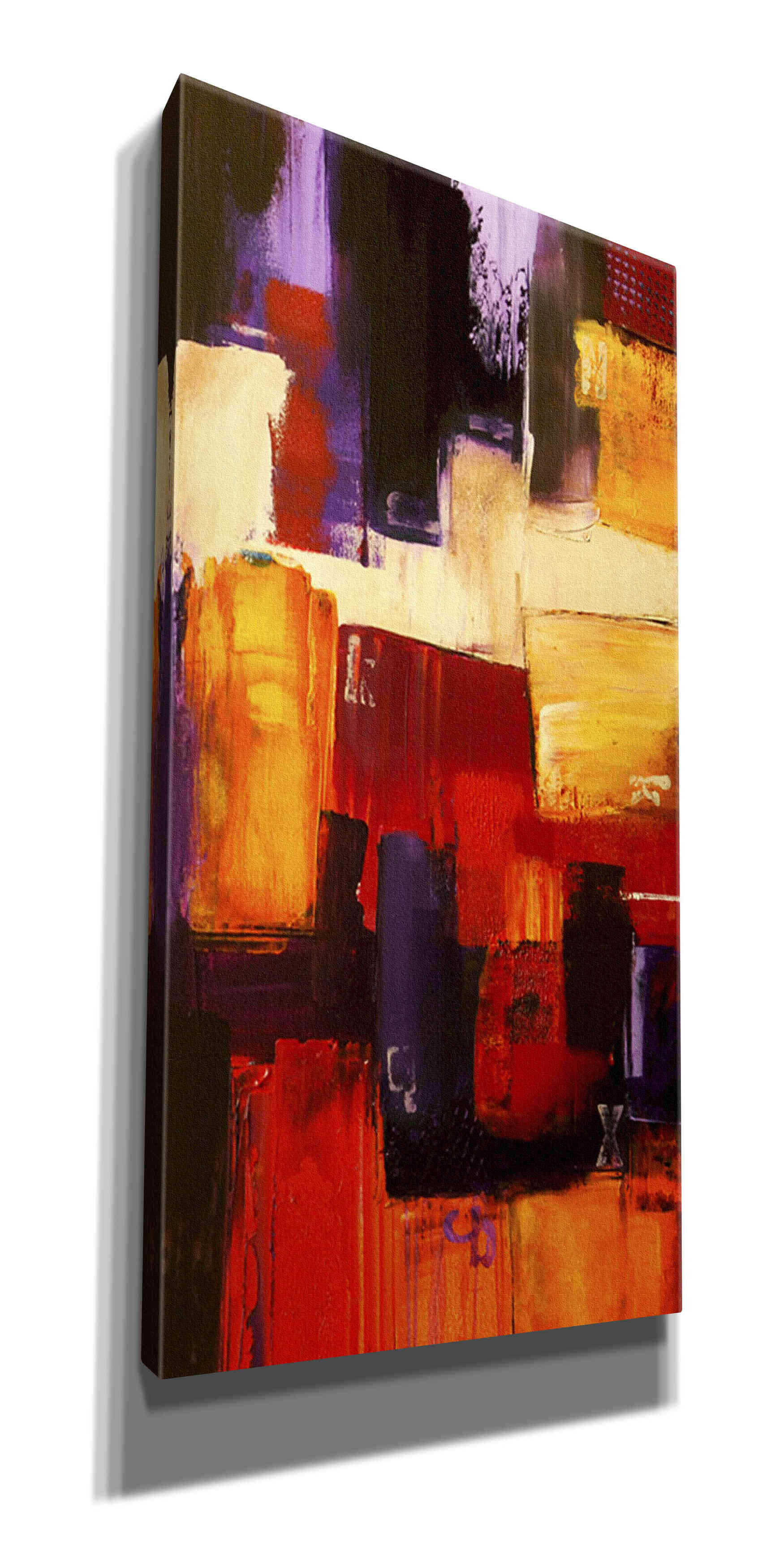 'Raspberry Beret II' by Erin Ashley, Giclee Canvas Wall Art