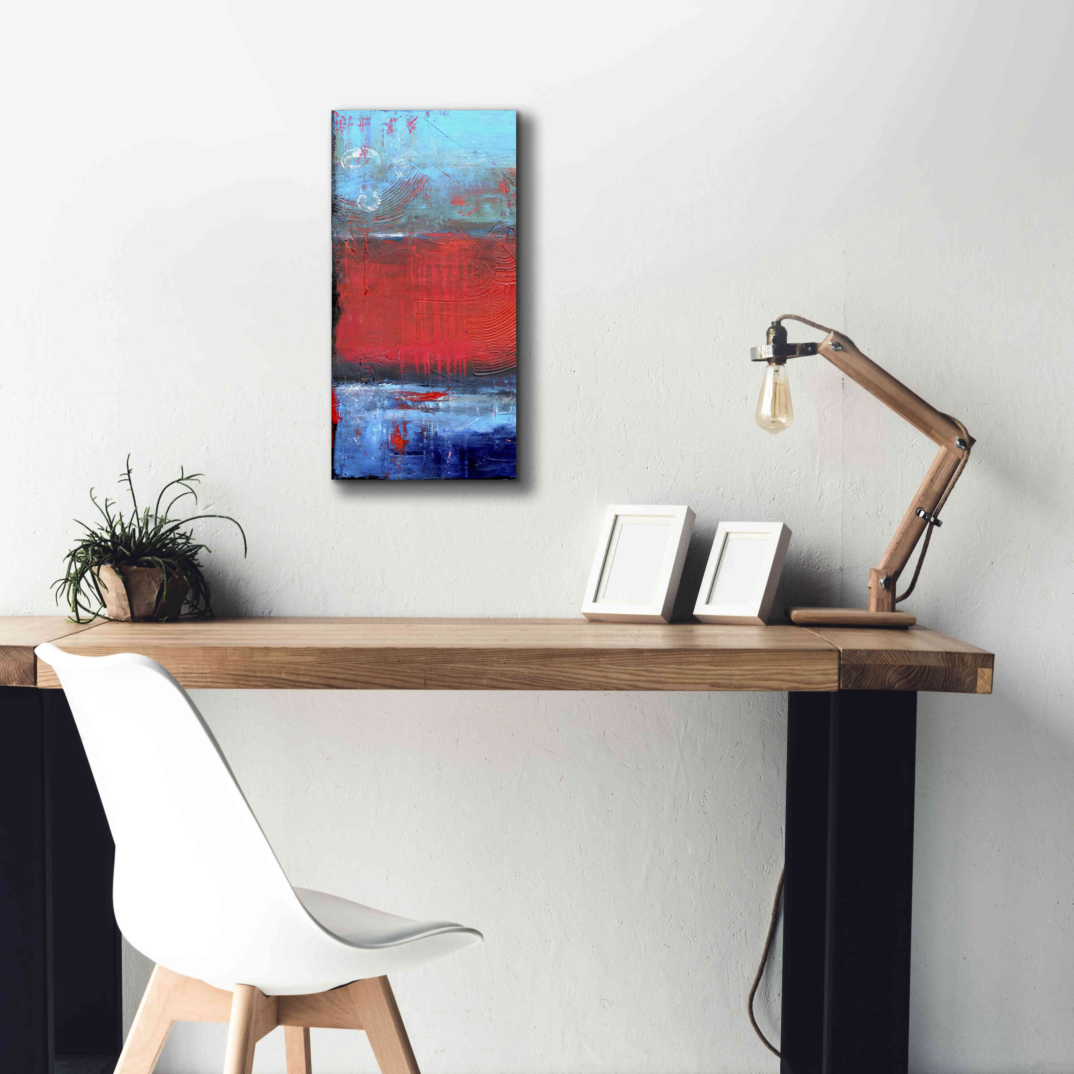 'Road House Blues I' by Erin Ashley, Giclee Canvas Wall Art,12x24