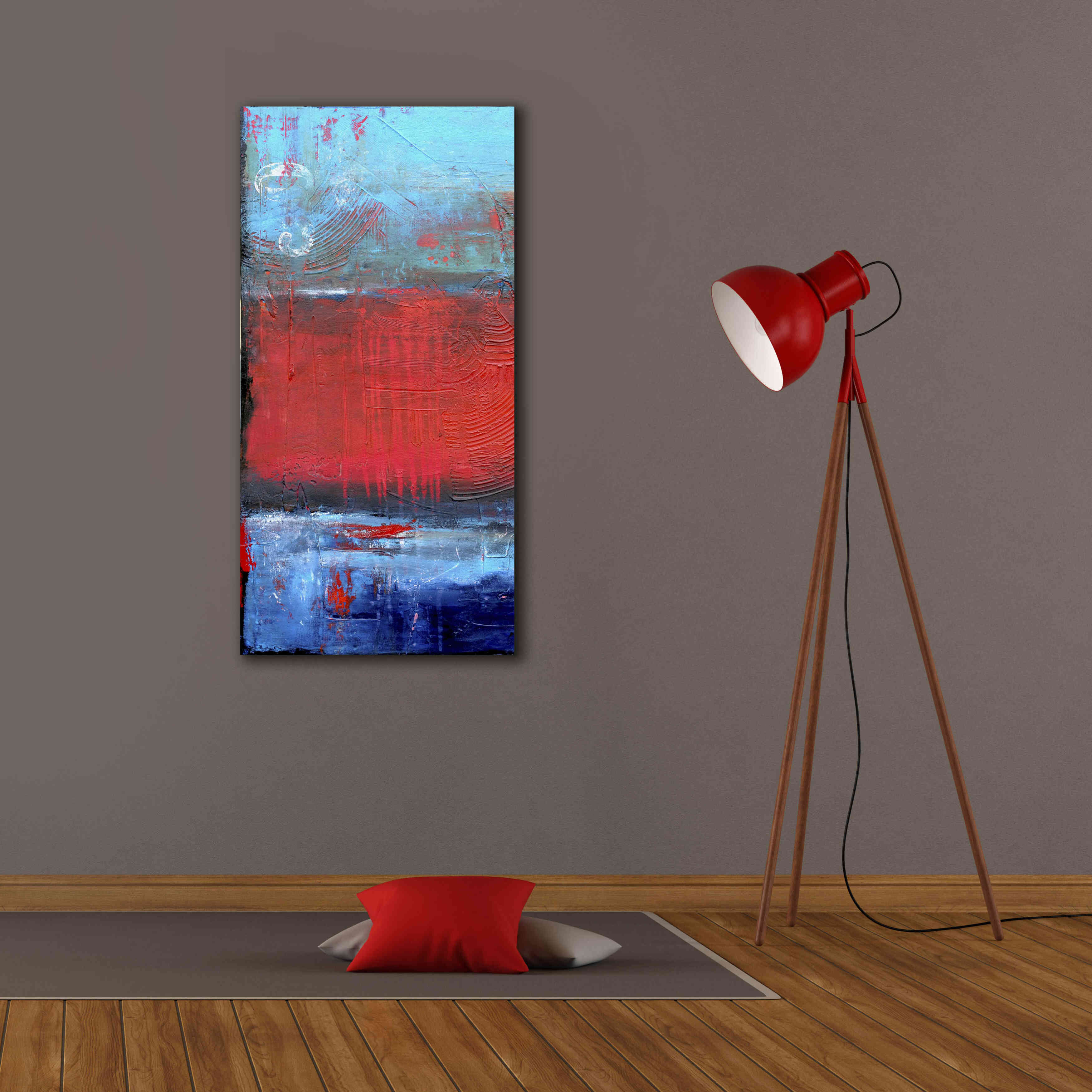 'Road House Blues I' by Erin Ashley, Giclee Canvas Wall Art,20x40