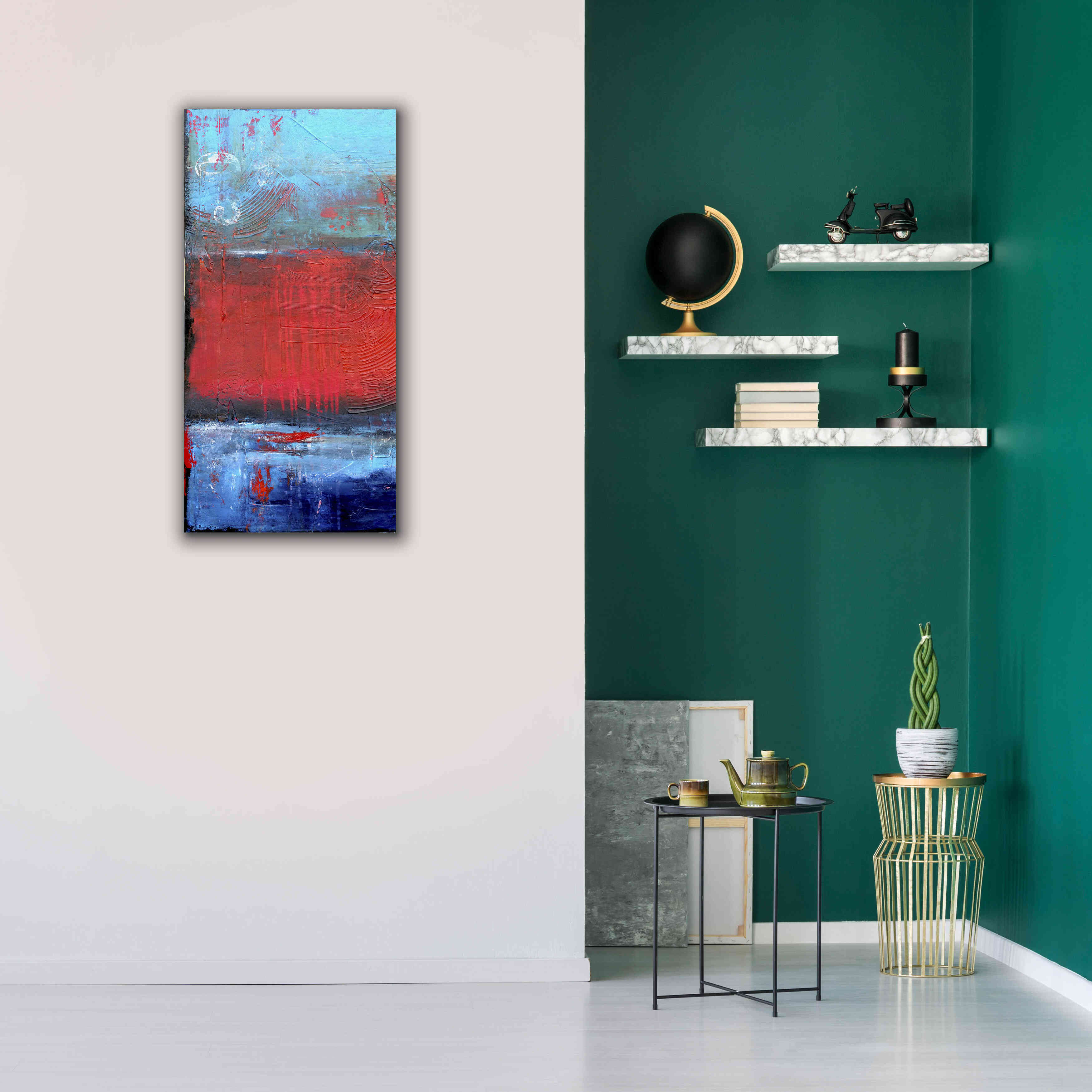 'Road House Blues I' by Erin Ashley, Giclee Canvas Wall Art,20x40