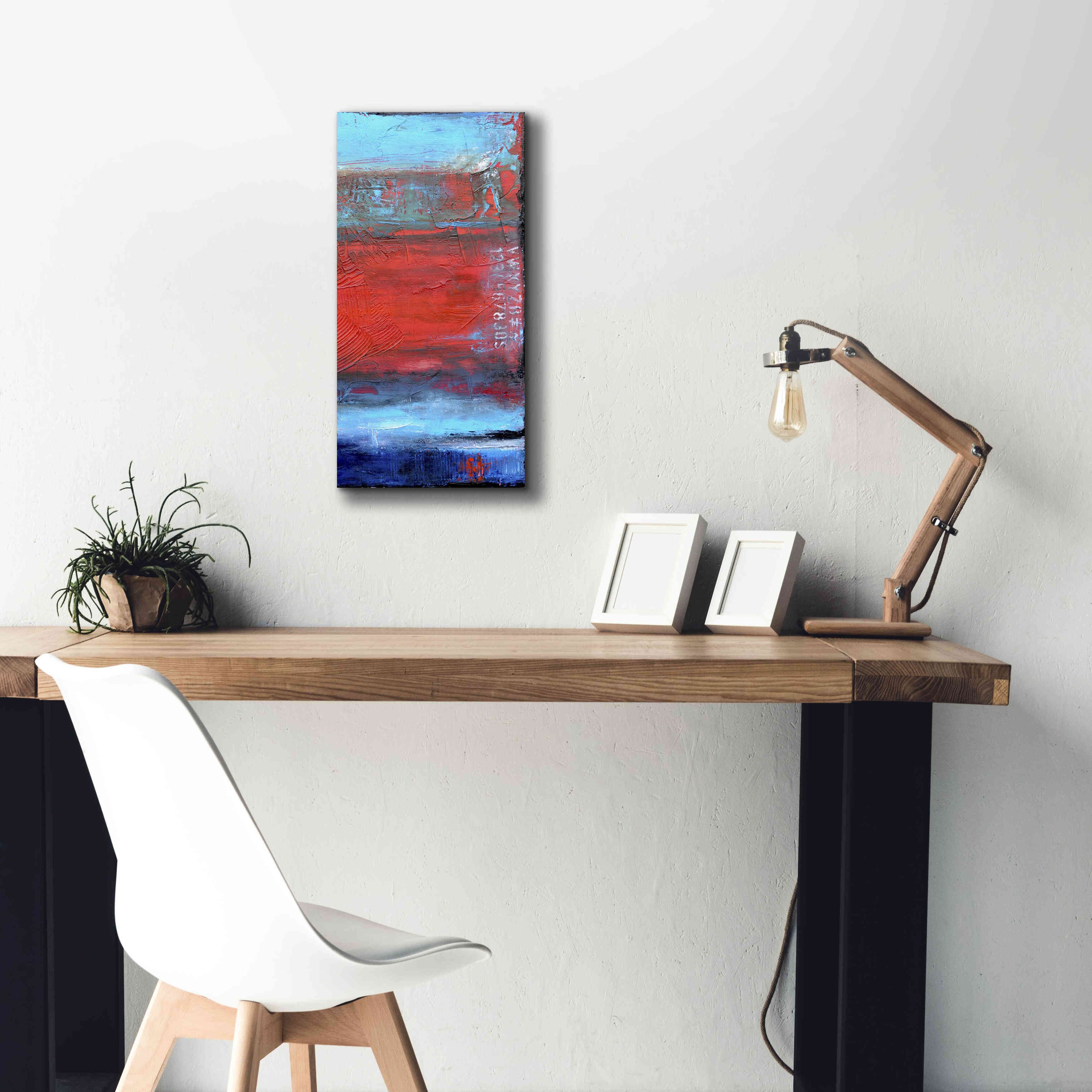 'Road House Blues II' by Erin Ashley, Giclee Canvas Wall Art,12x24