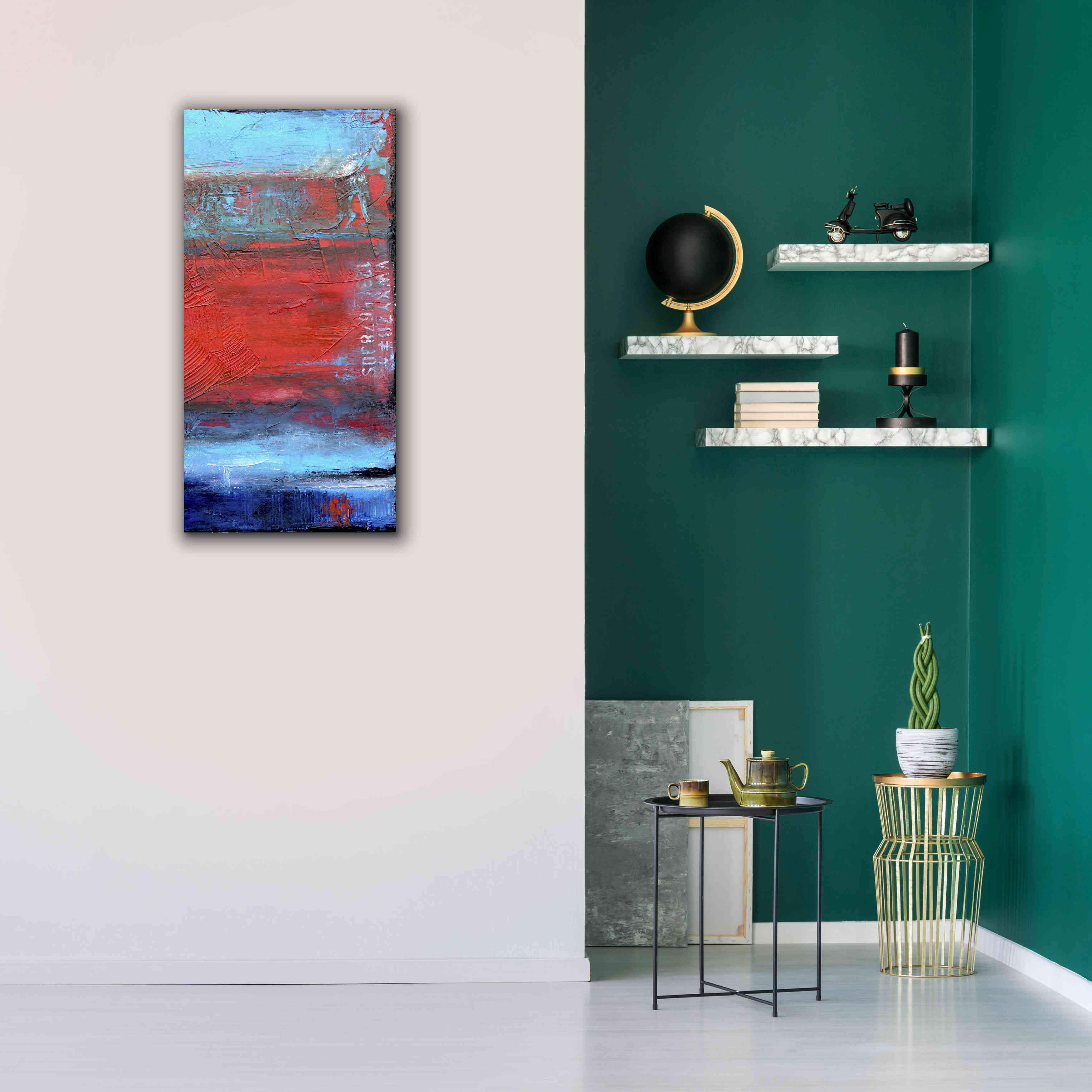 'Road House Blues II' by Erin Ashley, Giclee Canvas Wall Art,20x40