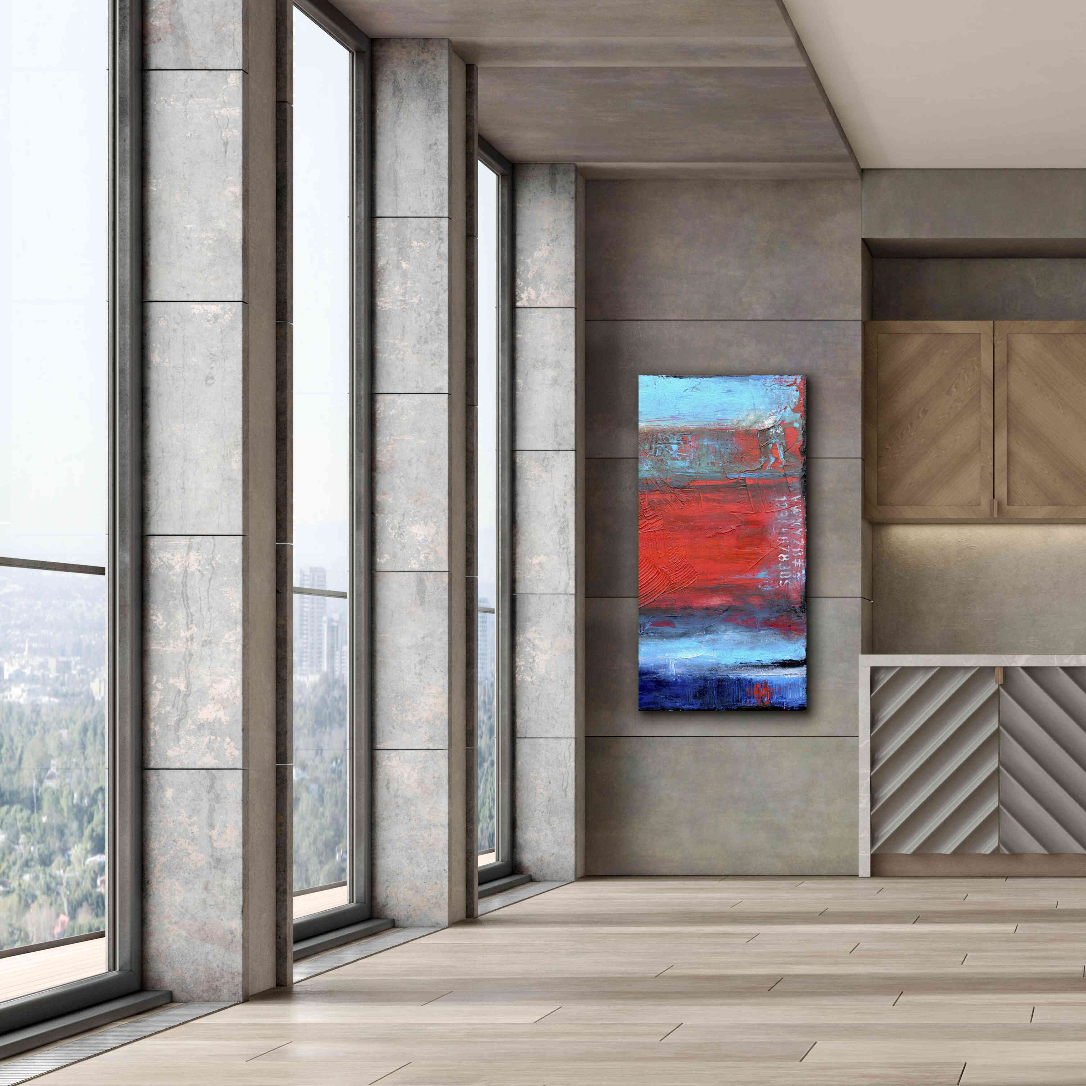 'Road House Blues II' by Erin Ashley, Giclee Canvas Wall Art,30x60