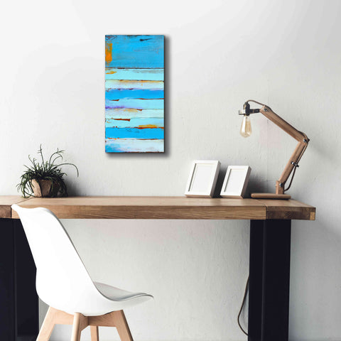 Image of 'Blue Jam I' by Erin Ashley, Giclee Canvas Wall Art,12x24