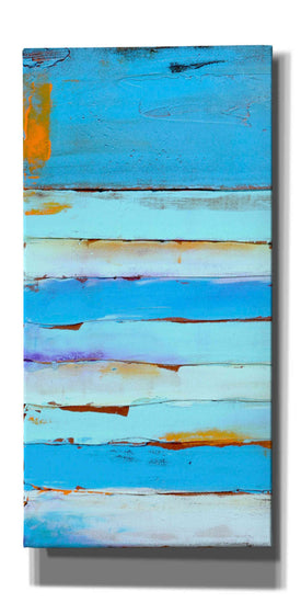 'Blue Jam I' by Erin Ashley, Giclee Canvas Wall Art