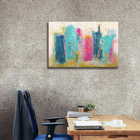 Image of 'City Dreams' by Erin Ashley, Giclee Canvas Wall Art,40x26
