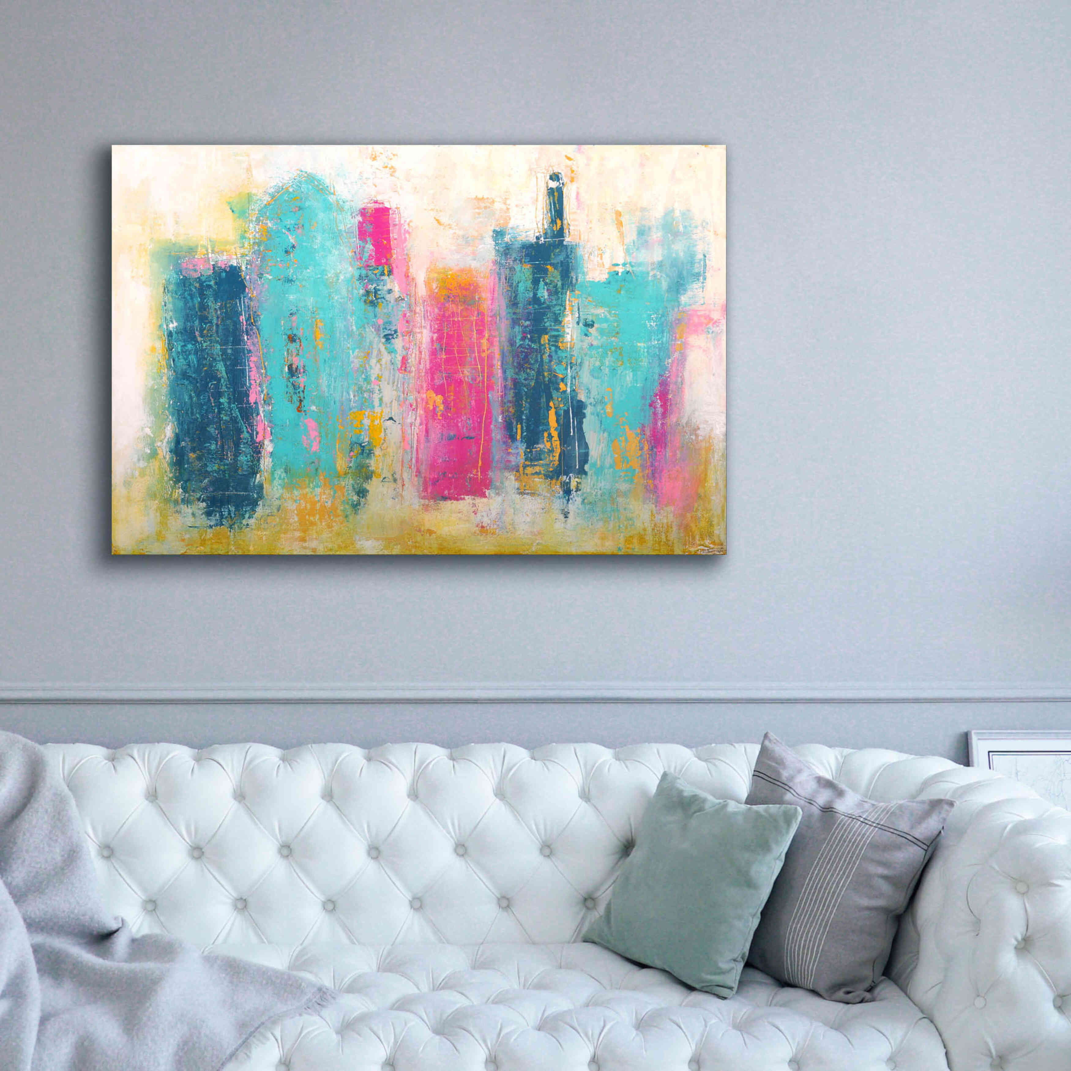 'City Dreams' by Erin Ashley, Giclee Canvas Wall Art,60x40
