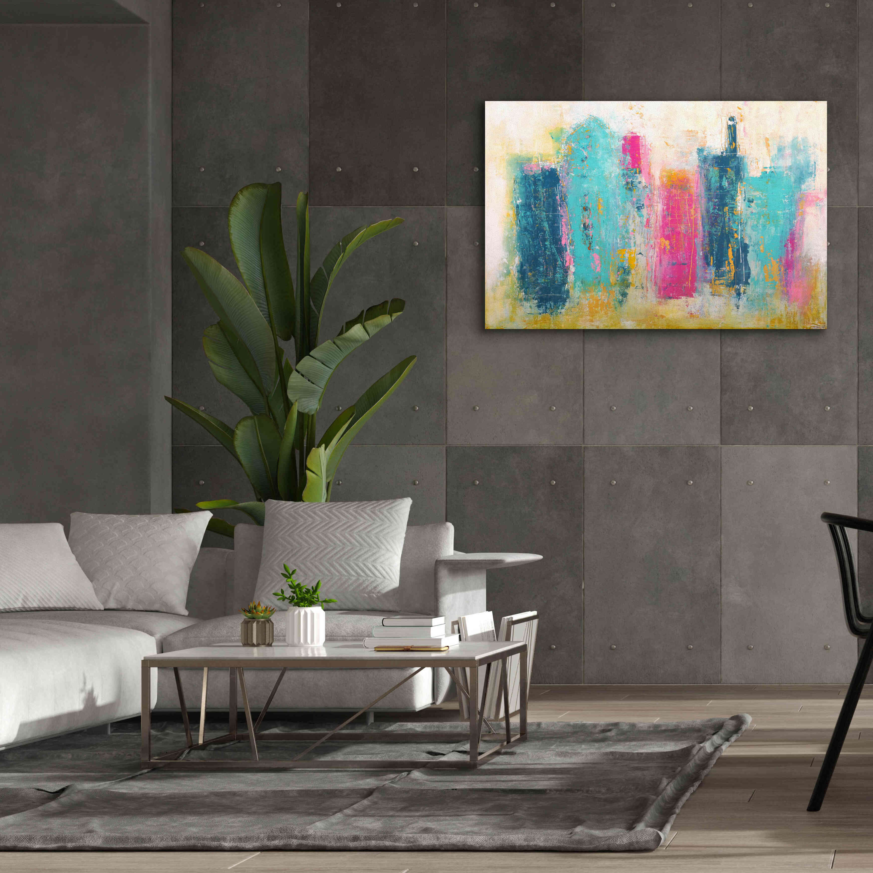 'City Dreams' by Erin Ashley, Giclee Canvas Wall Art,60x40