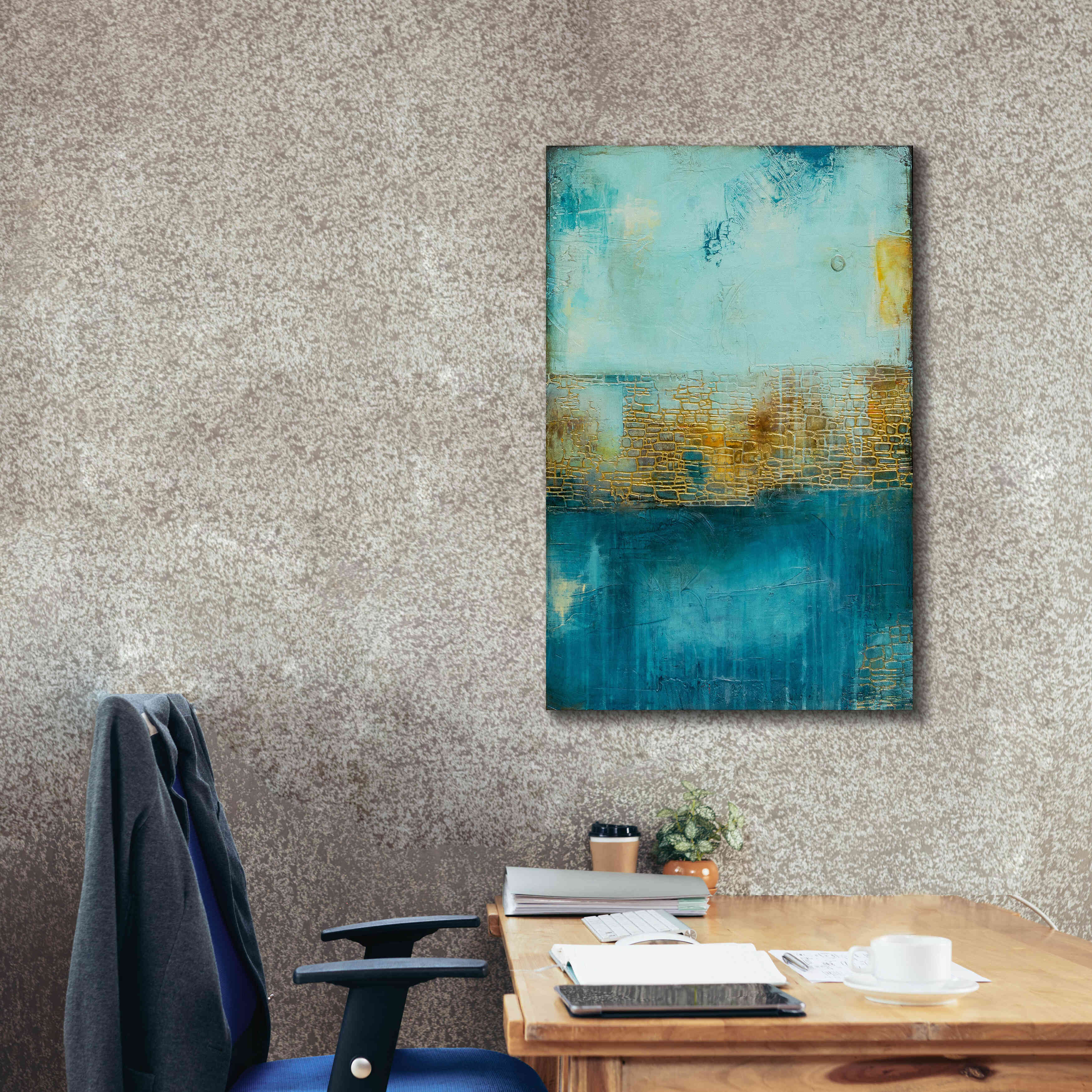 'Castle Court' by Erin Ashley, Giclee Canvas Wall Art,26x40