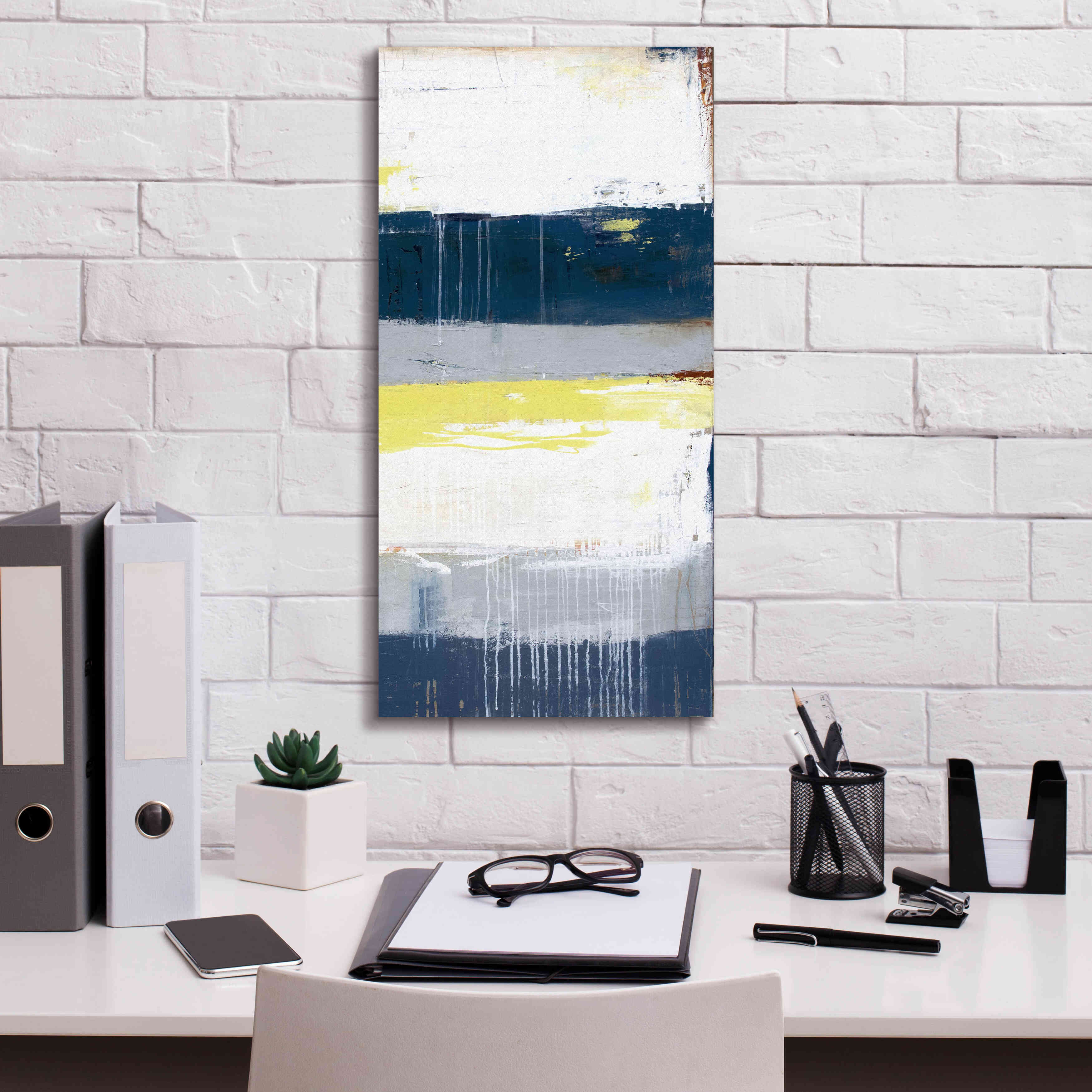 'On the Boardwalk II' by Erin Ashley, Giclee Canvas Wall Art,12x24