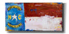 'NC Flag' by Erin Ashley, Giclee Canvas Wall Art